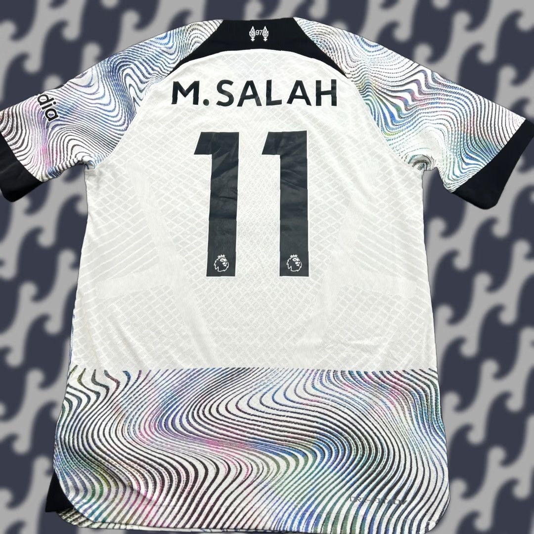 Nike Nike Liverpool 2022 2023 Away M.Salah Jersey Football Mens Small Nike Size US S / EU 44-46 / 1 - 1 Thumbnail