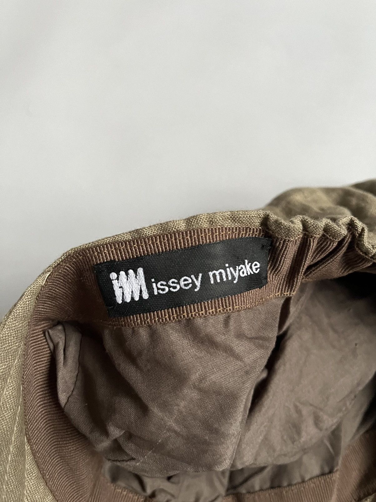 Issey Miyake ISSEY MIYAKE Olive Green Army Military Cadet Driver Cap Size ONE SIZE - 11 Thumbnail