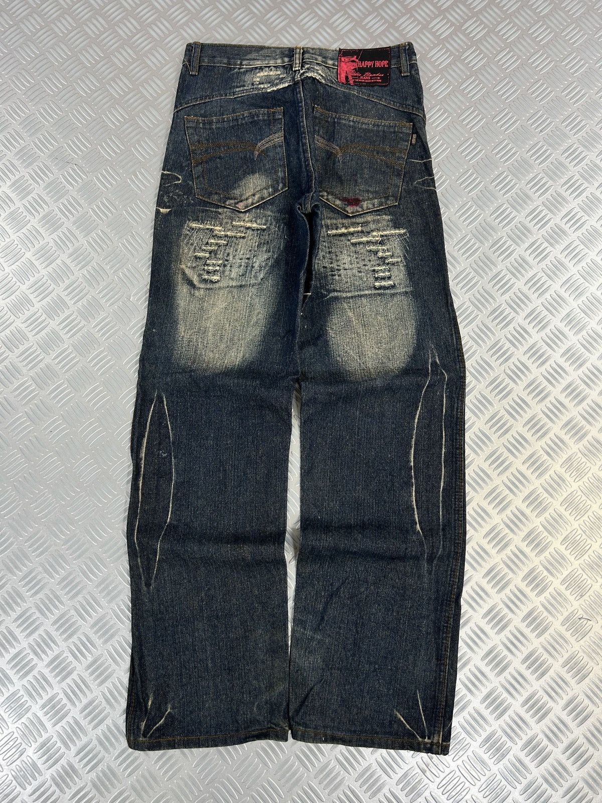 Japanese Brand × Vintage Vintage Faded Relaxed y2k Japanese Jeans 2000s Size US 38 / EU 54 - 7 Thumbnail