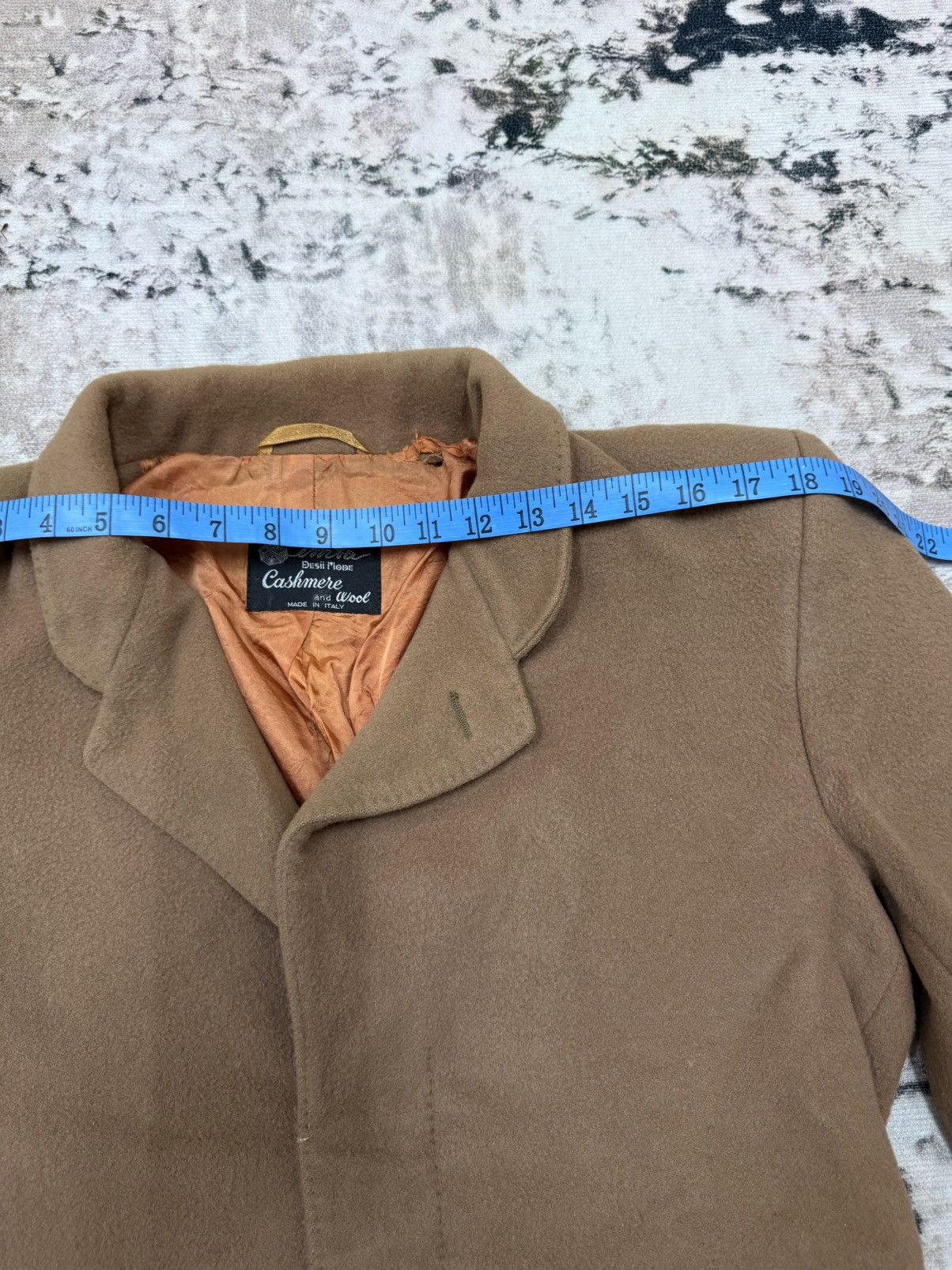 Vintage Cashmere & Wool Long Coat Jacket Size US M / EU 48-50 / 2 - 13 Thumbnail