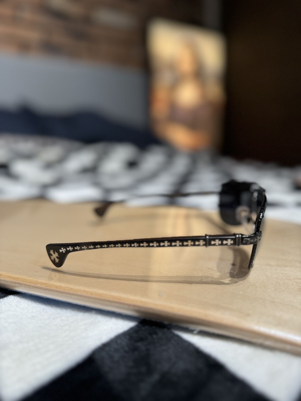 Chrome Hearts THE BEAST I 1ST EDITION EBONY WOOD 925 CHROME HEARTS Size ONE SIZE - 6 Thumbnail