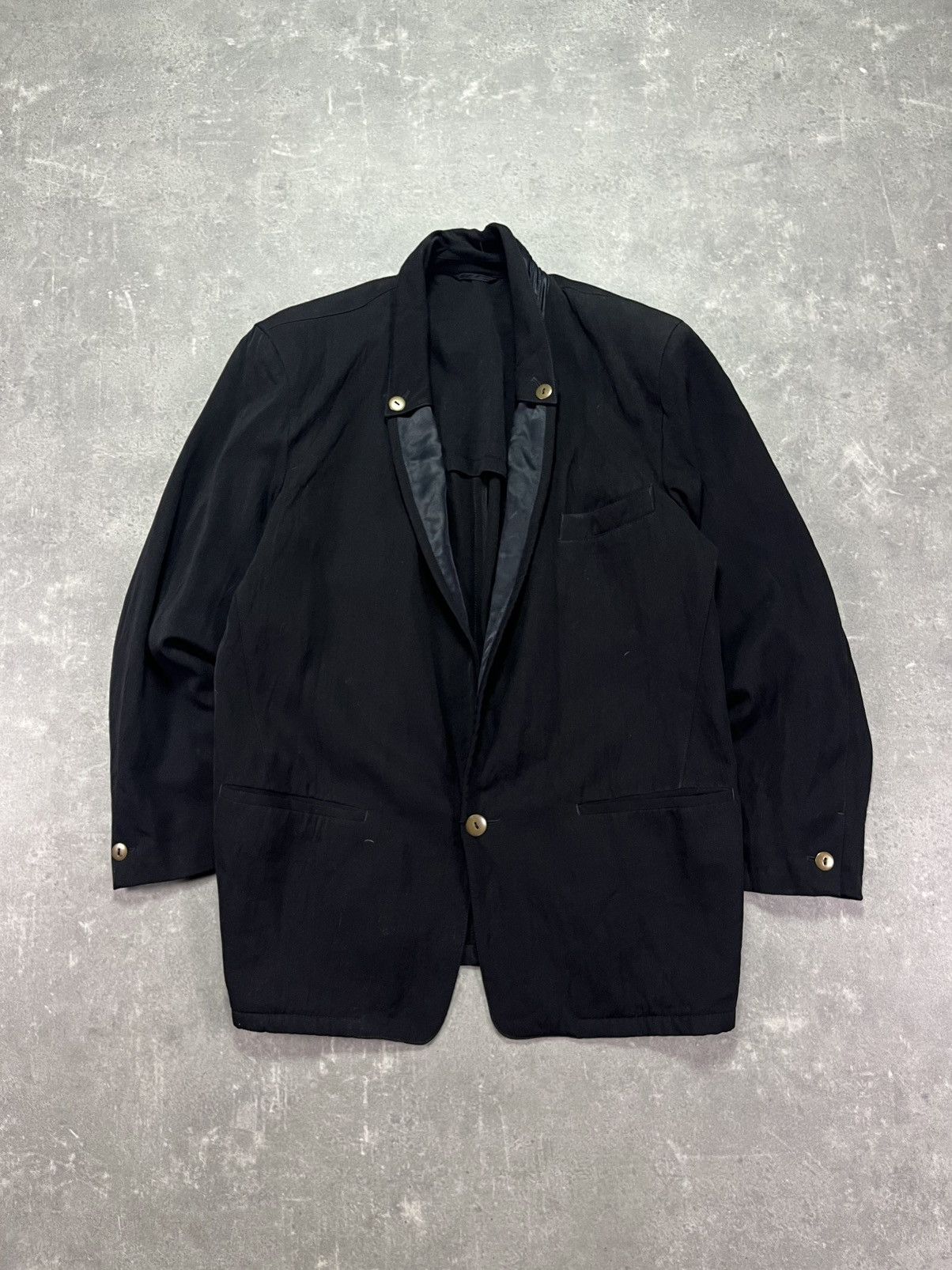Marithe + Francois Girbaud 80s/90s Marithe Francois Girbaud Momentodue Blazer Jacket 50 Size 40R - 1 Thumbnail