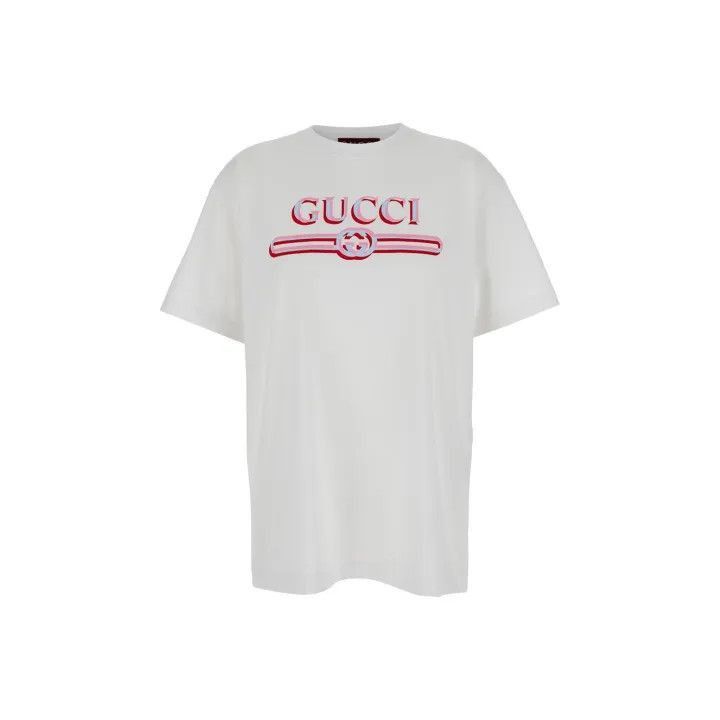 Gucci Gucci FW24 Cotton Graphic T-Shirt for Women-2507 Size XXS / US 00 / IT 34 - 2 Thumbnail