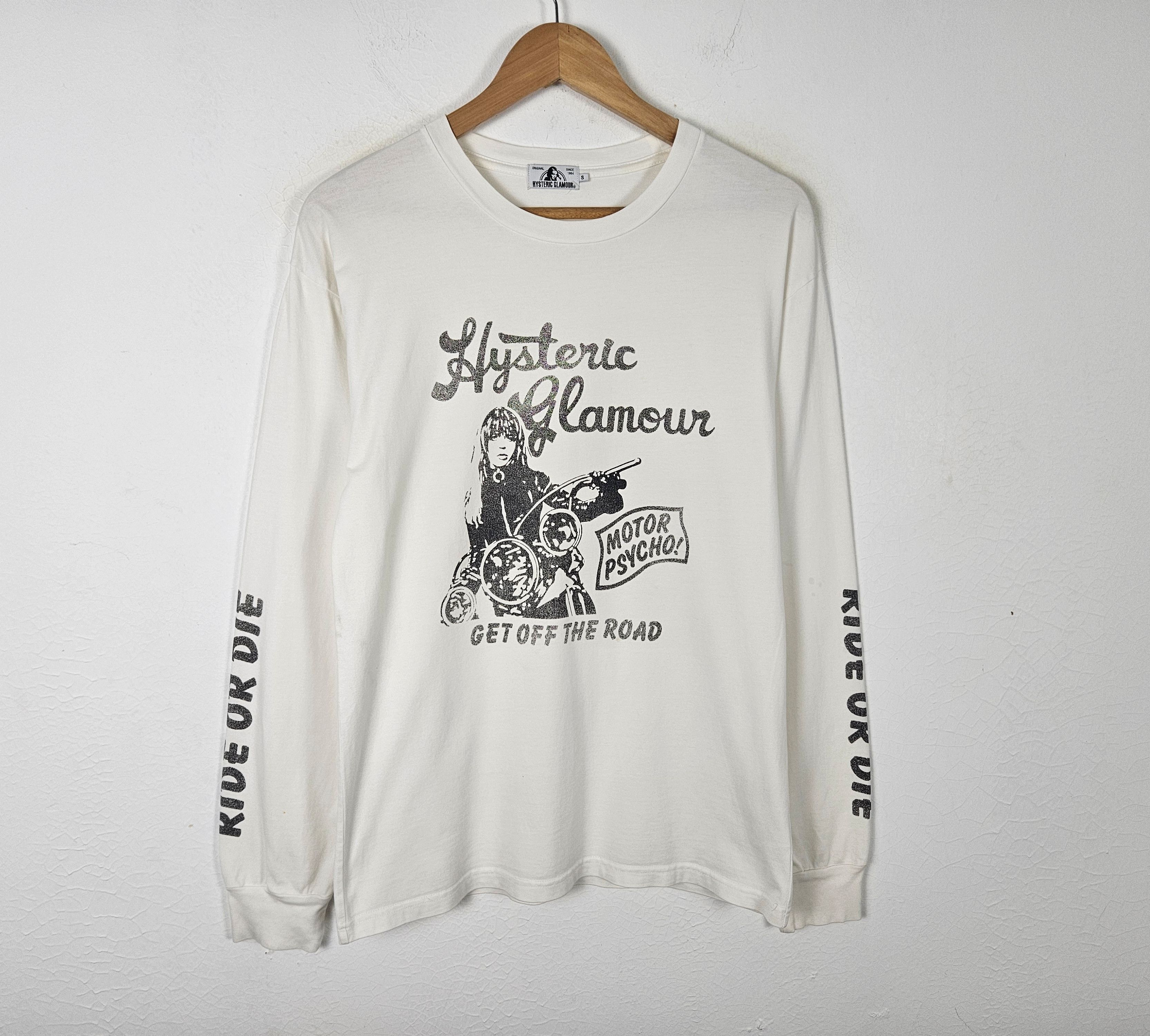 Hysteric Glamour Hysteric Glamour Ride or Die Langlitz Leather parody shirt Size US S / EU 44-46 / 1 - 2 Thumbnail