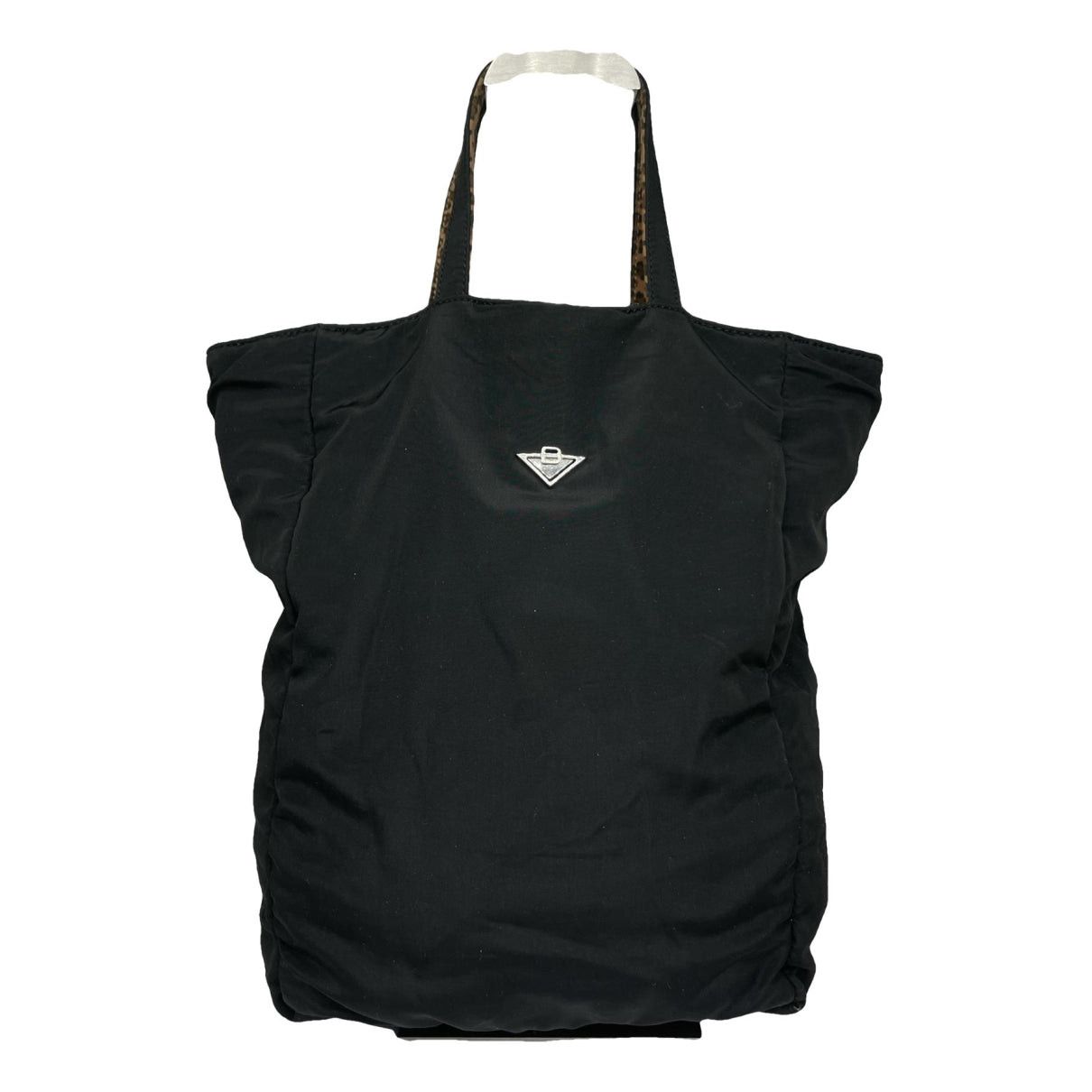 Bottega Veneta Campana Black Polyester Handbag Size ONE SIZE - 1 Thumbnail