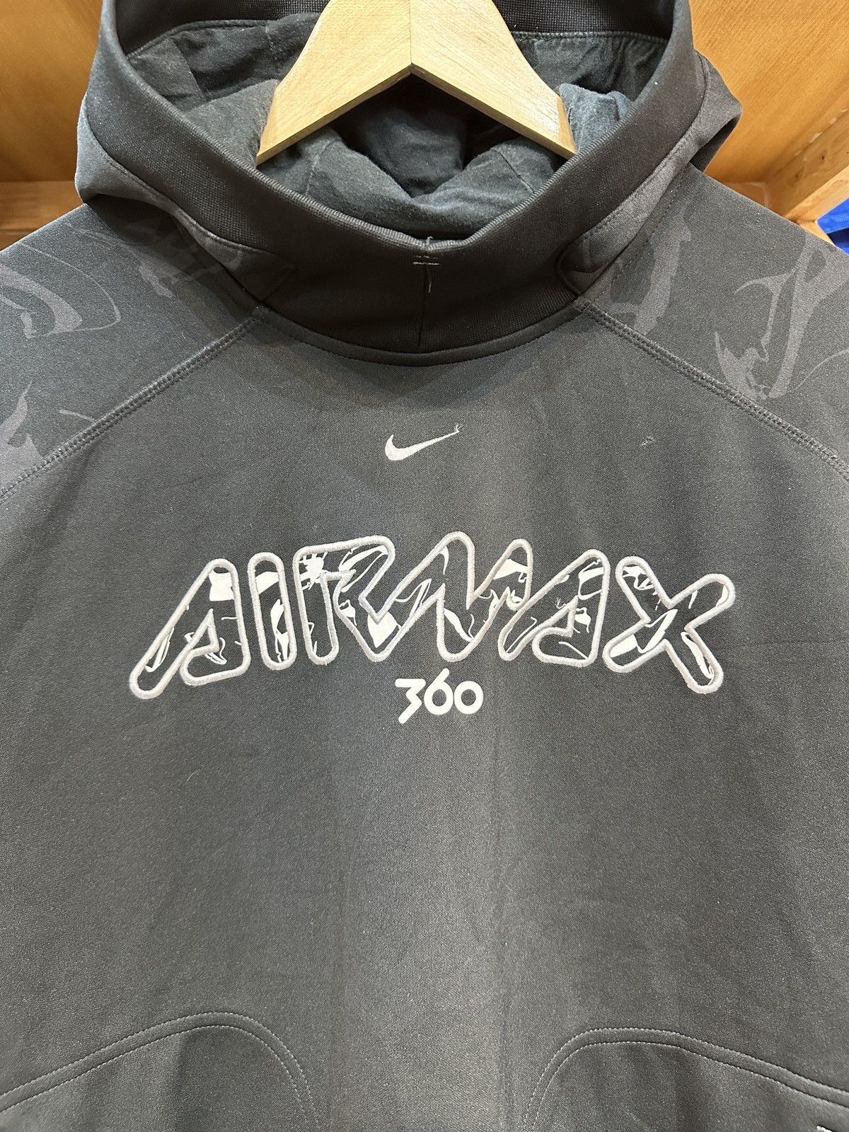 Nike Vintage Nike Air Max 360 00's Warm Pullover Size US L / EU 52-54 / 3 - 3 Thumbnail