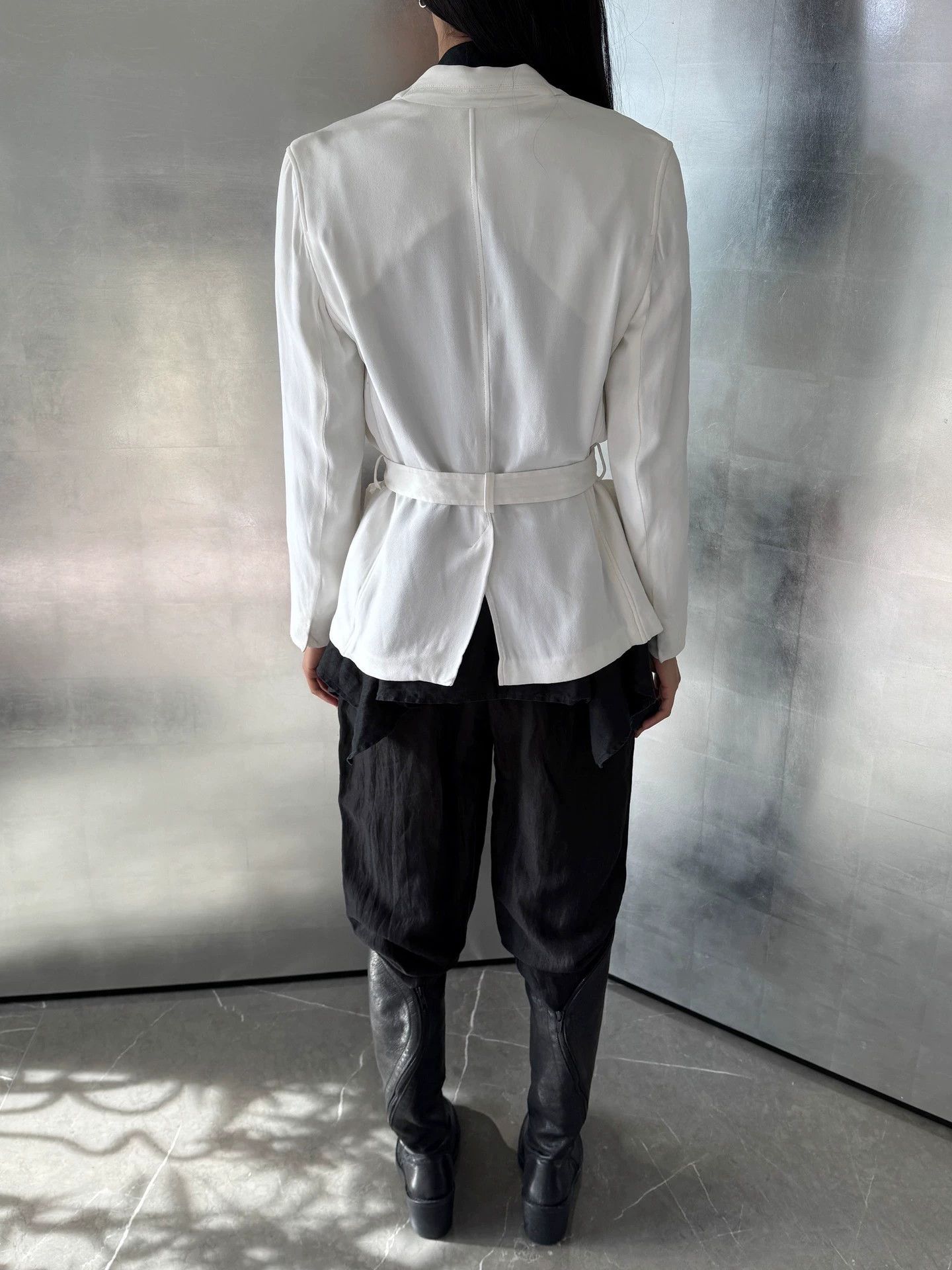 Helmut Lang Helmut Lang Vintage Archive Waist Cinched Blazer Size0 US Size XS / US 0-2 / IT 36-38 - 7 Thumbnail