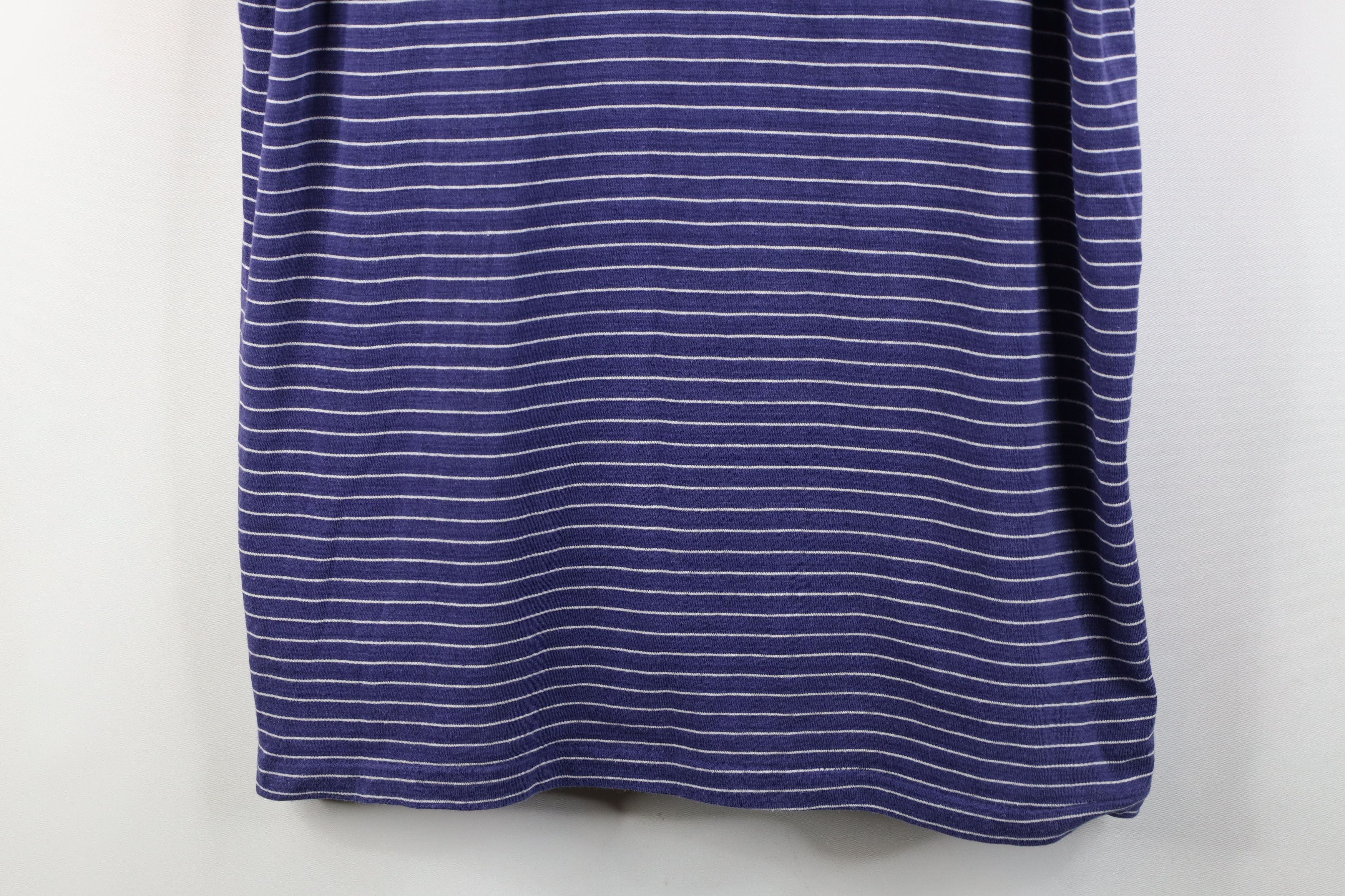 Vintage Vintage 70s Streetwear Striped Knit Collared Golf Polo Shirt Size US XL / EU 56 / 4 - 3 Thumbnail
