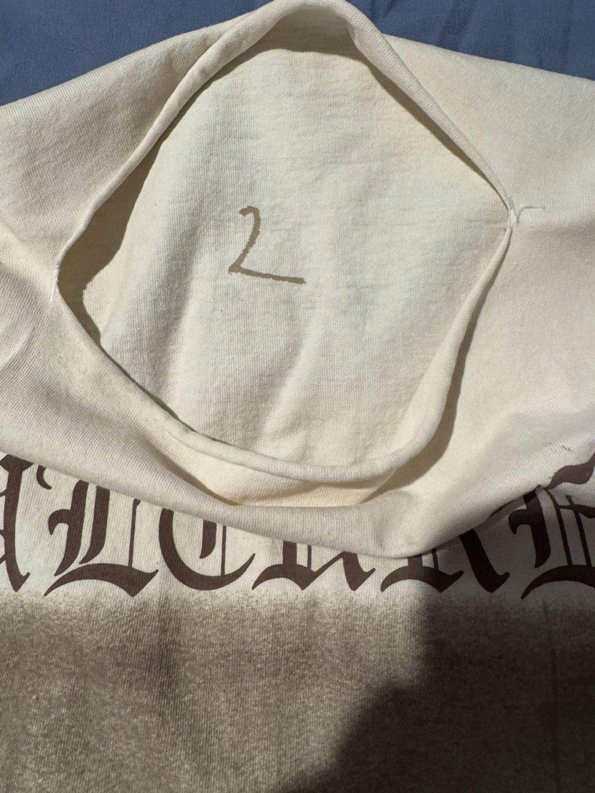 Yeezy Yeezy gosha VULTURES off white volume 1 size 2 oversized tee Size US L / EU 52-54 / 3 - 6 Thumbnail