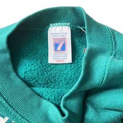 Vintage Miami Dolphins Crewneck Aqua
