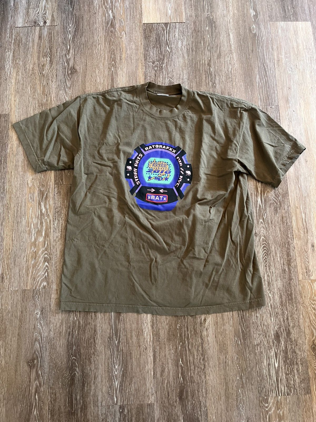 Stray Rats Stray rats digi watch tee Size US XL / EU 56 / 4 - 1 Thumbnail