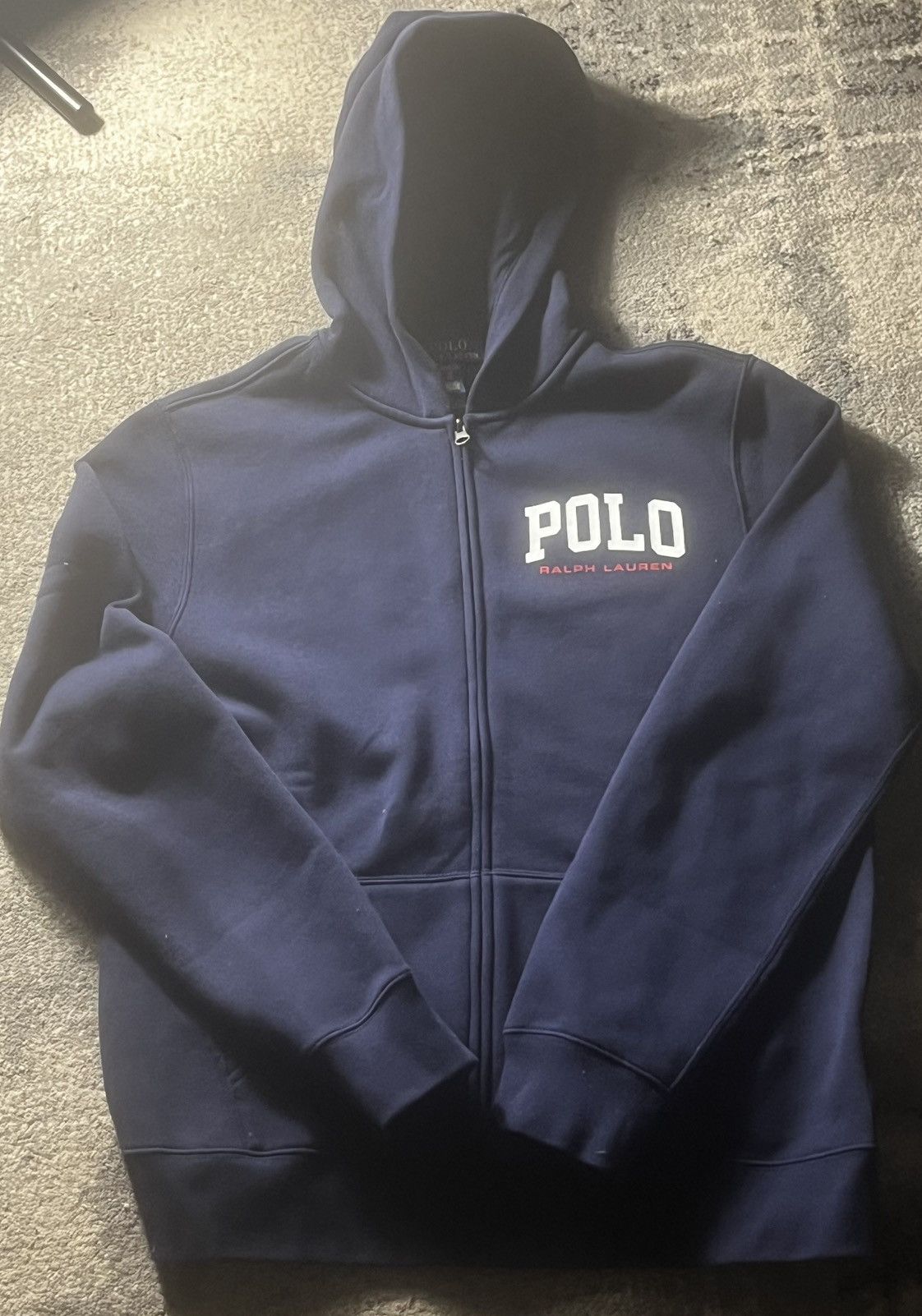 Polo Ralph Lauren Polo Ralph Lauren Navy Blue Zip-up Size US S / EU 44-46 / 1 - 1 Thumbnail
