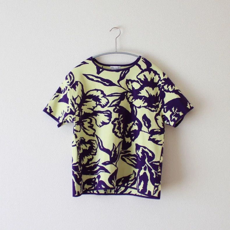 Issey Miyake Issey Miyake Floral knitted top Size XS / US 0-2 / IT 36-38 - 3 Thumbnail