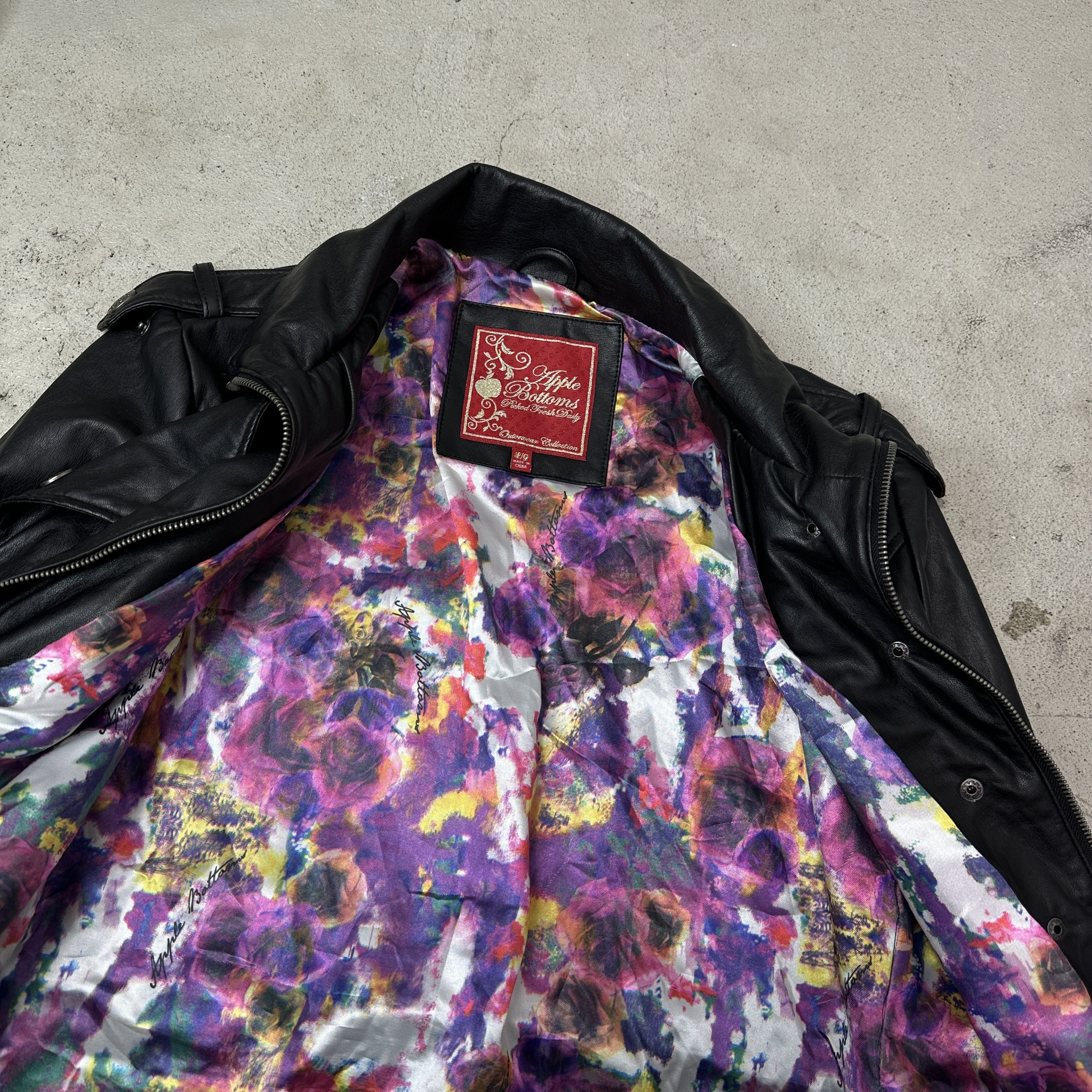 Vintage Vintage Apple Bottoms Military Styled Faux Leather Coat Y2K Size XL / US 12-14 / IT 48-50 - 6 Thumbnail