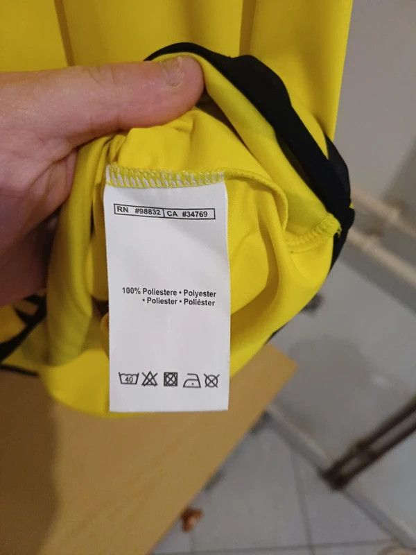 Kappa Original Borussia Dortmund 2011/12 Champions League shirt Size US XXL / EU 58 / 5 - 14 Thumbnail