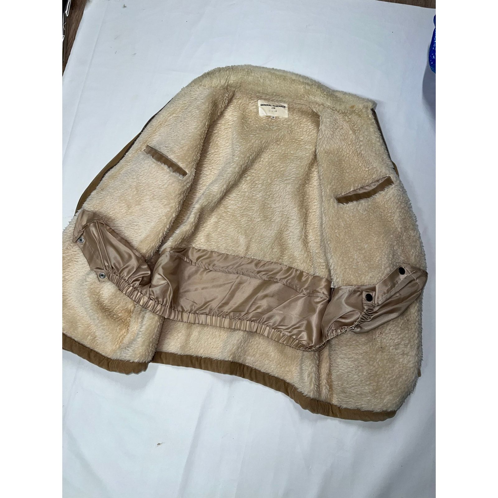 General Research General Research 1999 Corduroy Sherpa Collar Coat Size US M / EU 48-50 / 2 - 3 Thumbnail