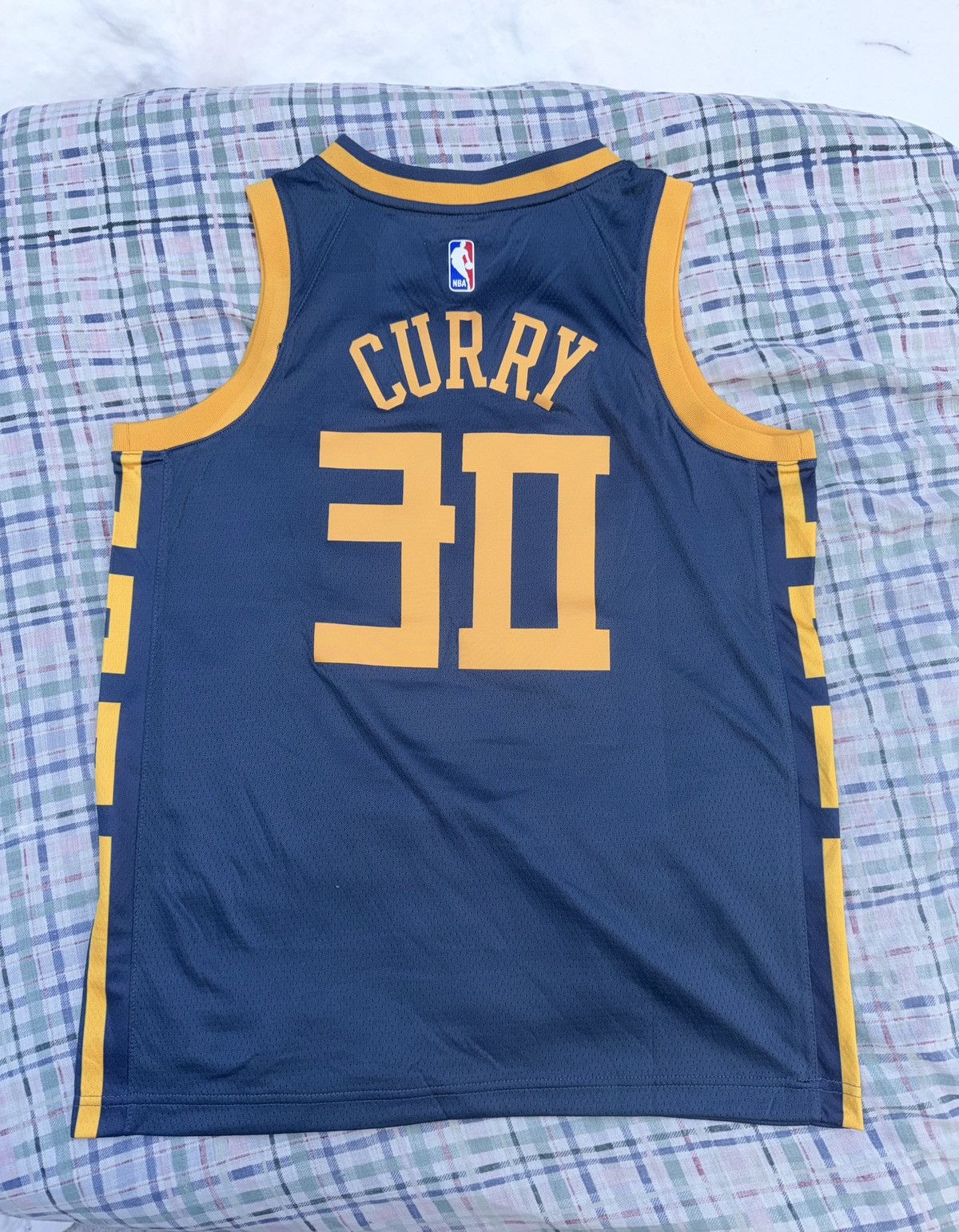 Nike Nike Golden State Warriors Steph Curry China NBA Jersey Size US L / EU 52-54 / 3 - 2 Thumbnail
