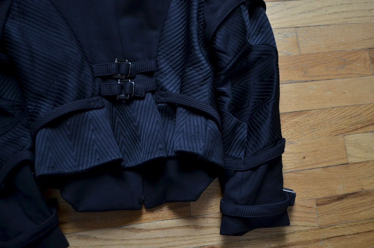 Versace FW2003 Bondage Moto Biker Jacket Size M / US 6-8 / IT 42-44 - 11 Thumbnail