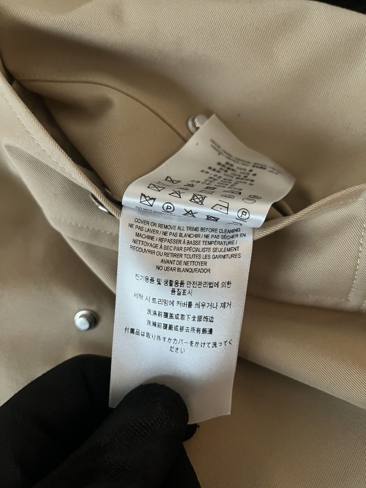 Burberry Burberry Check Collar Gabardine Trench Coat Size S / US 4 / IT 40 - 20 Thumbnail