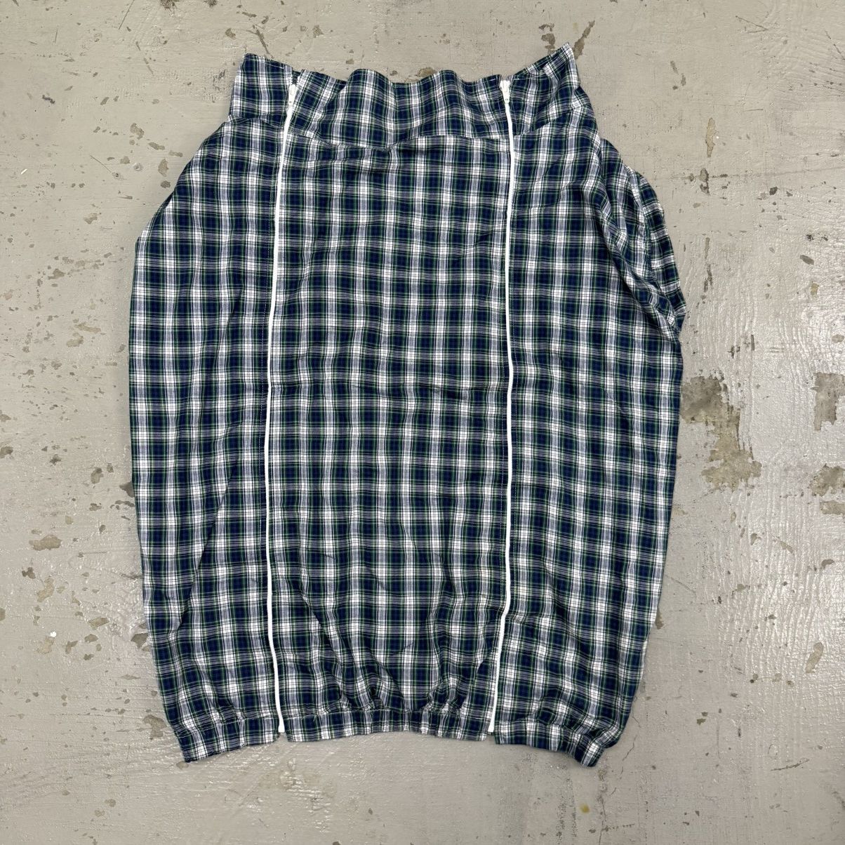 Seditionaries Seditionaries Plaid Sleeveless Multi Zip Up Jacket Vultures Size US L / EU 52-54 / 3 - 7 Thumbnail