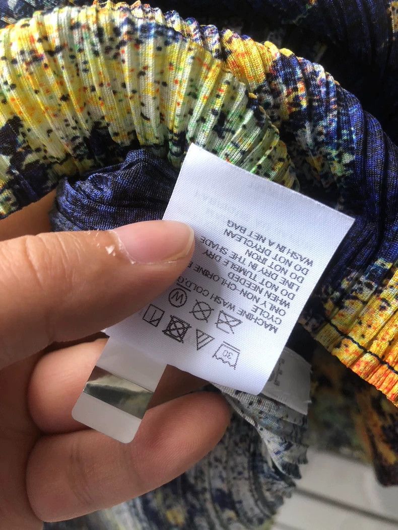Issey Miyake issey miyake size:4 Blue short-sleeved shirt Size XXS / US 00 / IT 34 - 3 Thumbnail