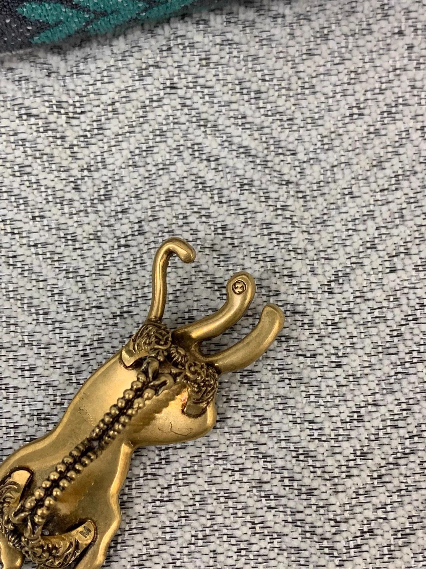 Gucci Gucci Gold Leopard Ring Unworn Size ONE SIZE - 6 Thumbnail