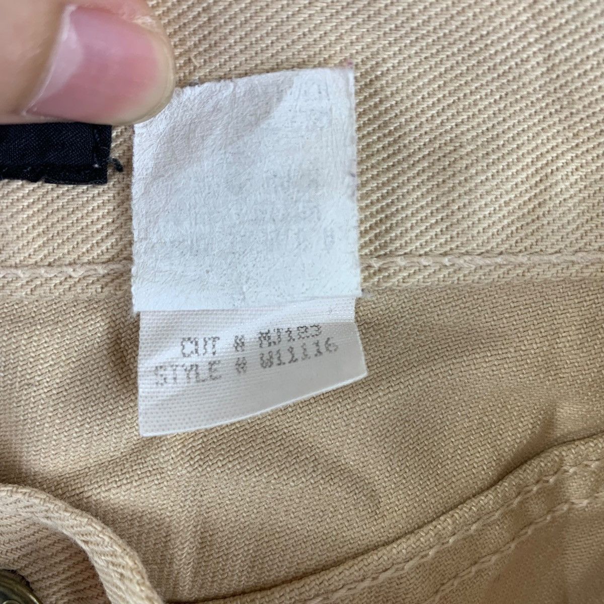 Designer × Marc Jacobs MARC JACOBS Beige colour jeans Size US 31 - 21 Thumbnail