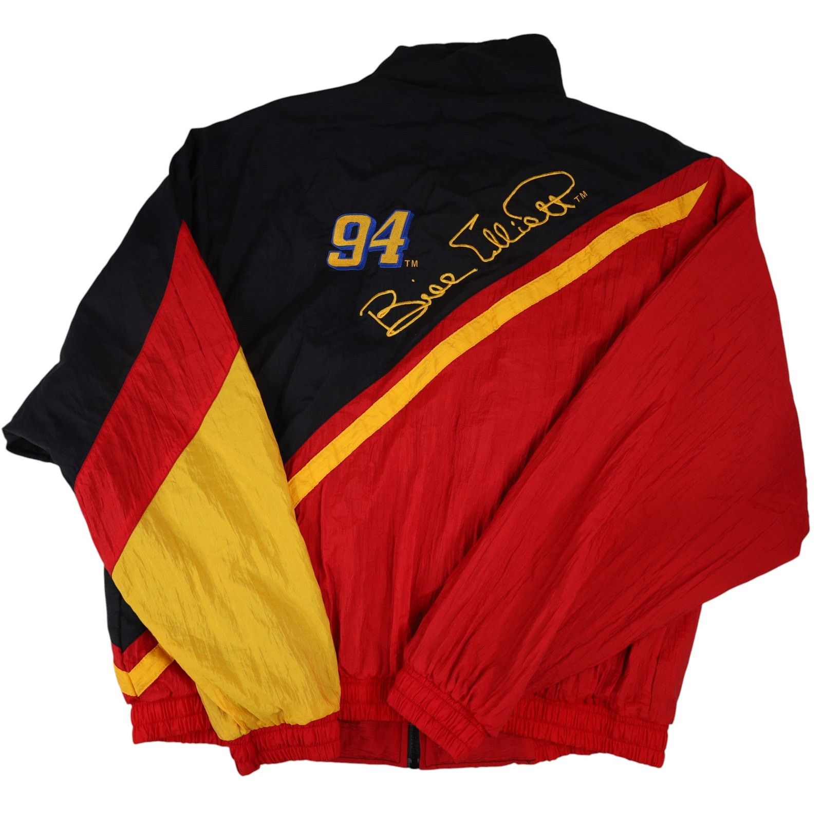 NASCAR × Vintage VTG Race Day #94 Bill Elliott McDonalds Racing Jacket Size US XL / EU 56 / 4 - 9 Thumbnail