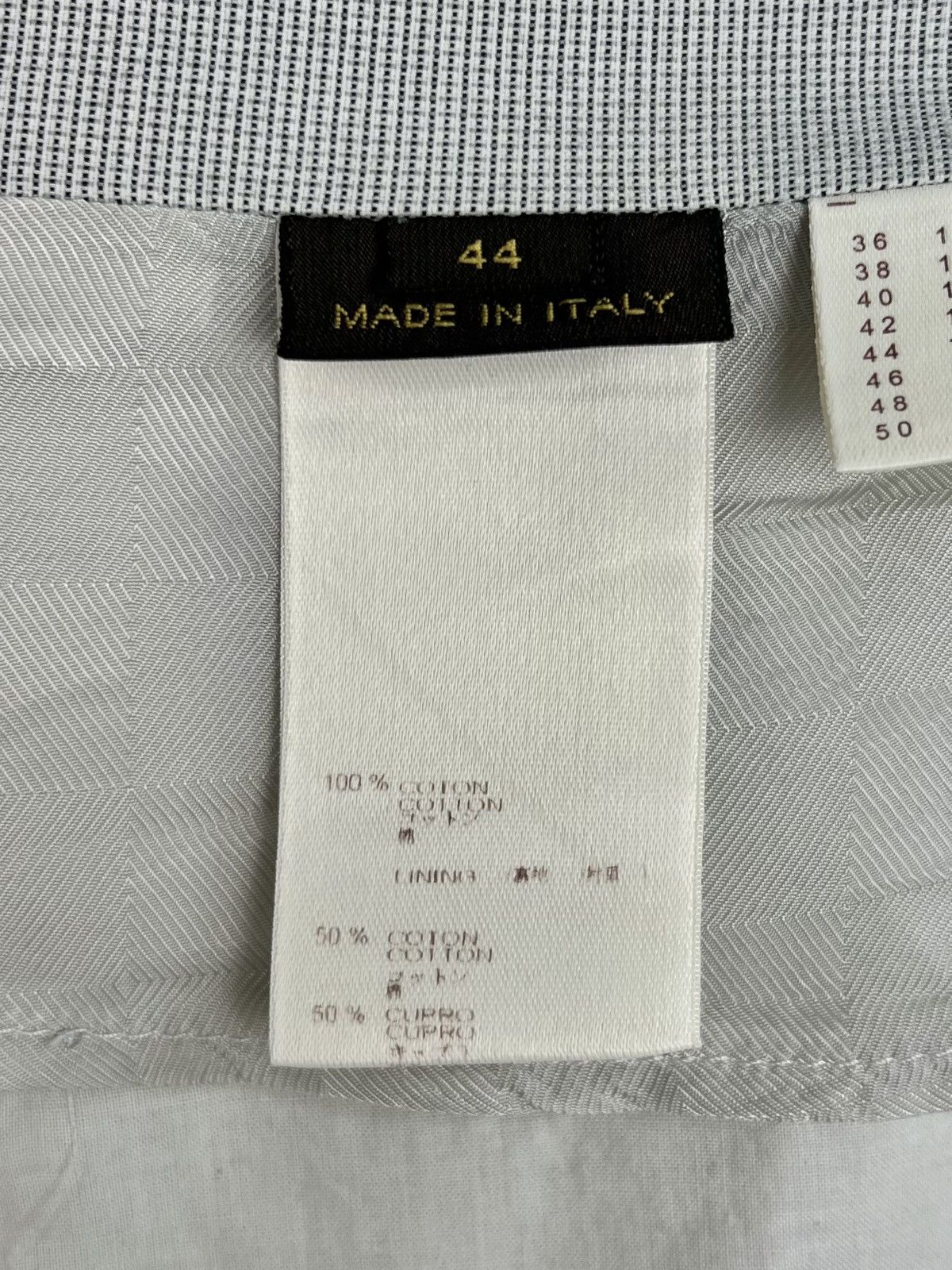Louis Vuitton LOUIS VUITTON Shorts Chino Strap LV Plaid Cotton Gray Men's Size US 34 / EU 50 - 20 Thumbnail
