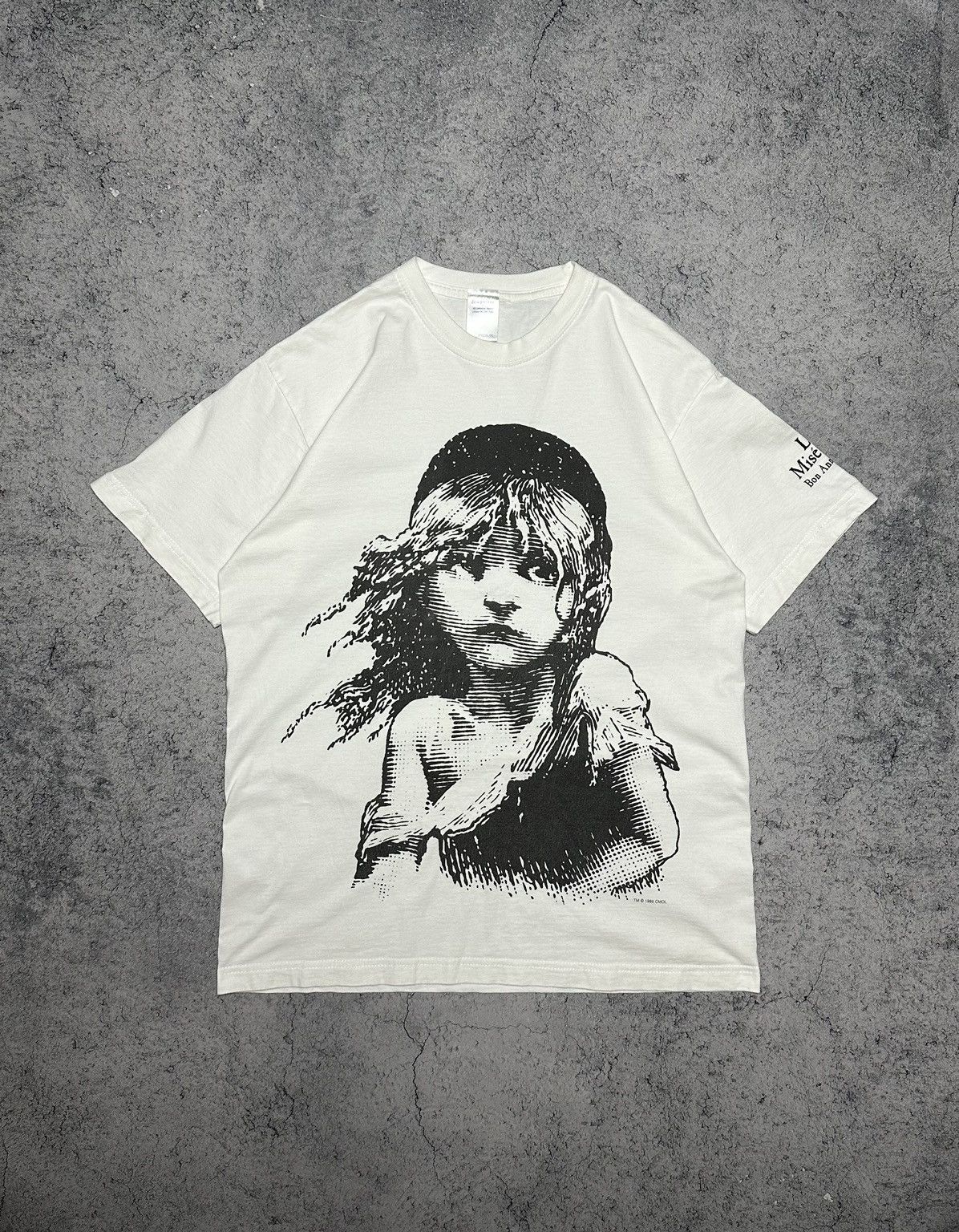 Vintage Les Miserables 1986 Art T-Shirt