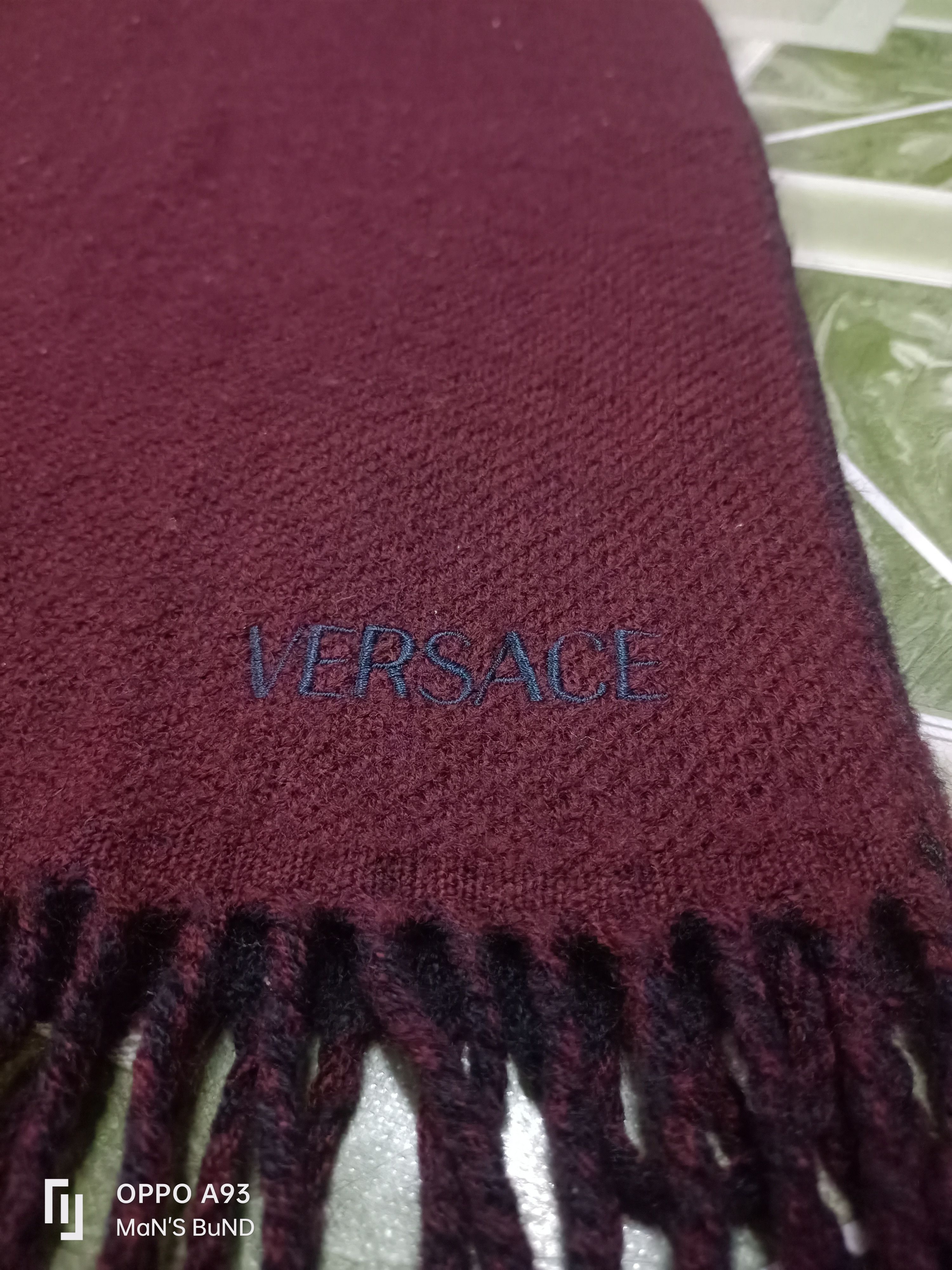 Versace × Vintage Vintage Versace Scarf Muffler Size ONE SIZE - 5 Thumbnail