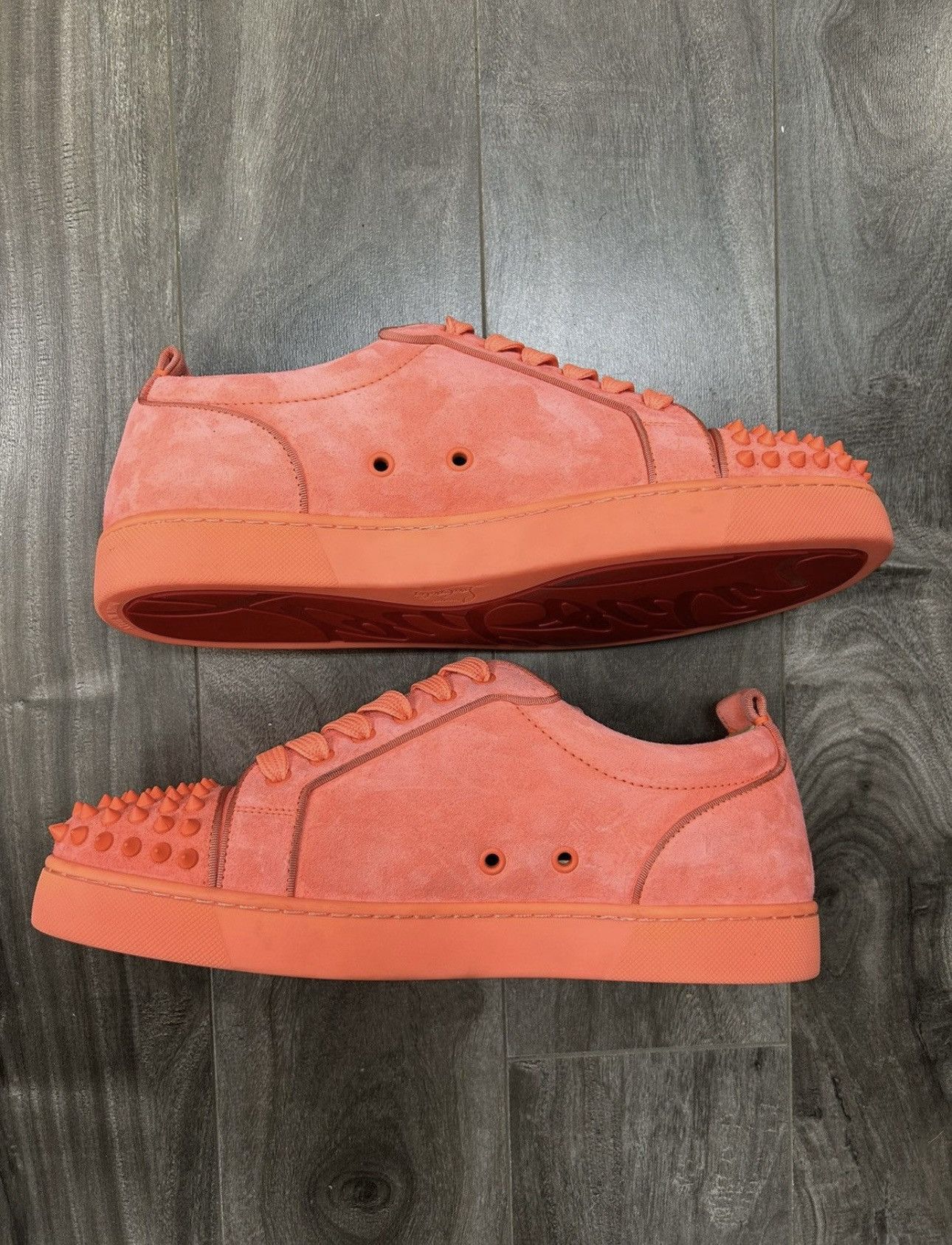 Christian Louboutin Christian Louboutin Louis Junior Spikes Low-Top Sneakers Size US 9 / EU 42 - 2 Thumbnail