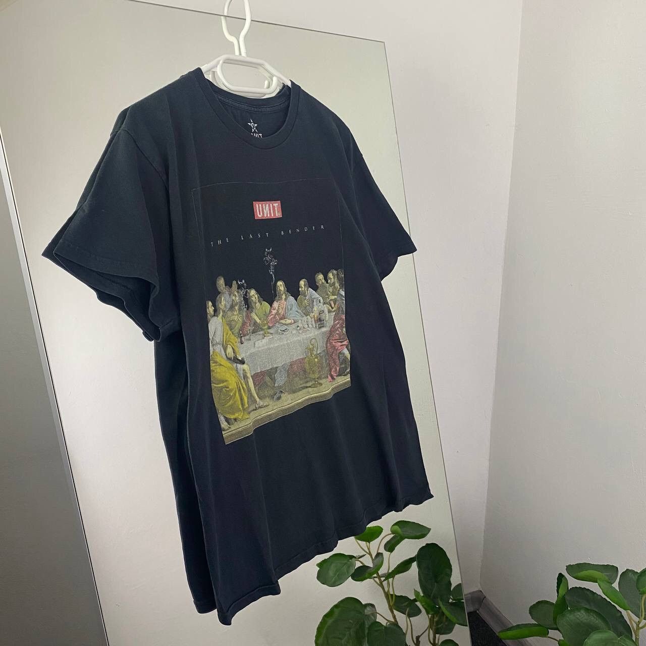 Vintage UNIT the Last Bander Super Art Da Vinci Art Graphic Size US L / EU 52-54 / 3 - 2 Thumbnail