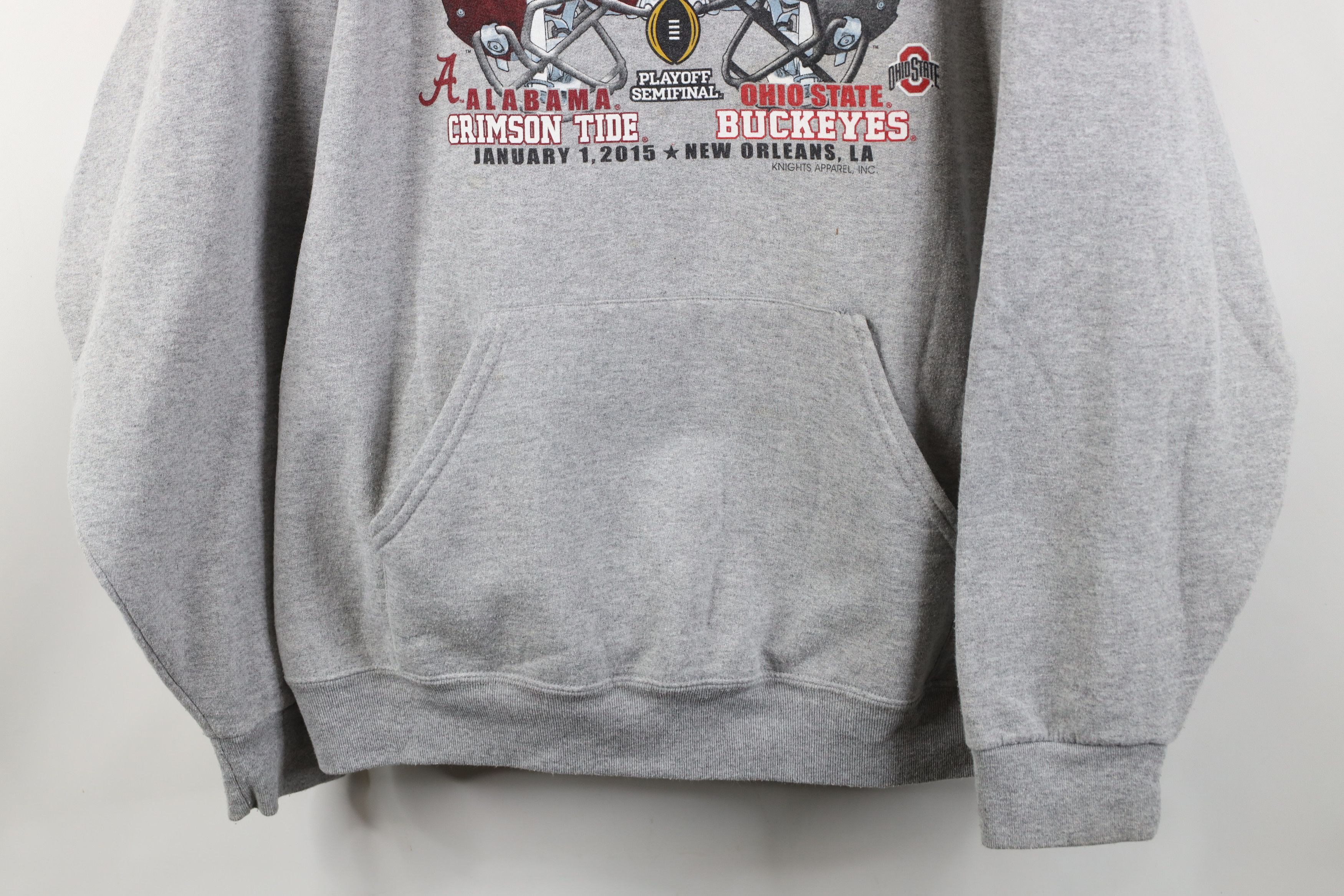 Vintage Y2K 2015 College Alabama Ohio State University Hoodie Size US XXL / EU 58 / 5 - 3 Thumbnail