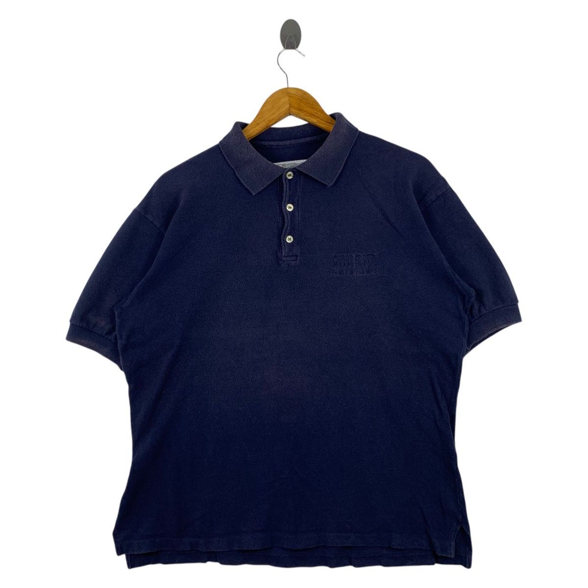 Gianfranco Ferre GIANFRANCO FERRE JEANS Italy Plain Blue Button Up Shirt Size US L / EU 52-54 / 3 - 1 Thumbnail