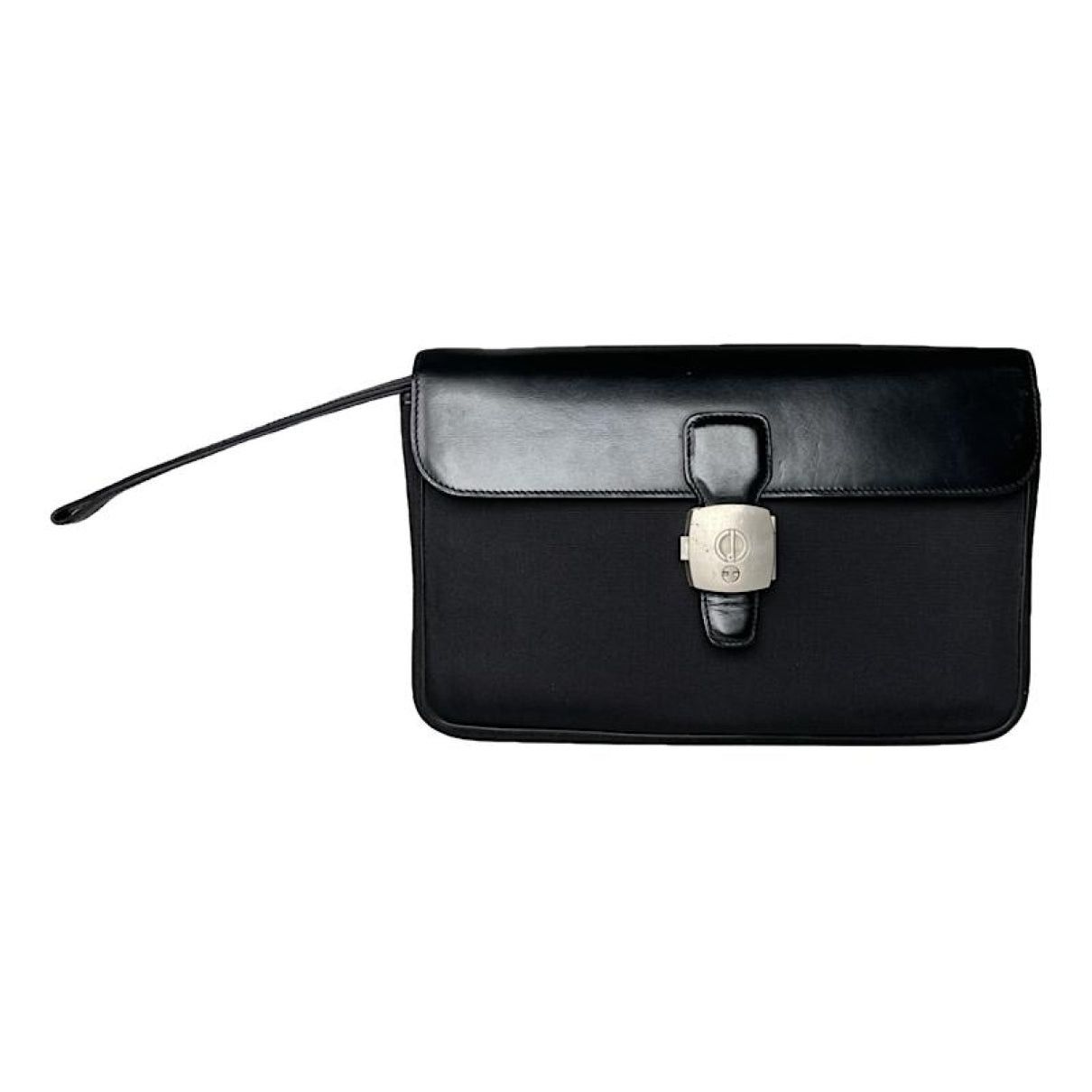 Alfred Dunhill Black Patent Leather Handbag Size ONE SIZE - 1 Thumbnail