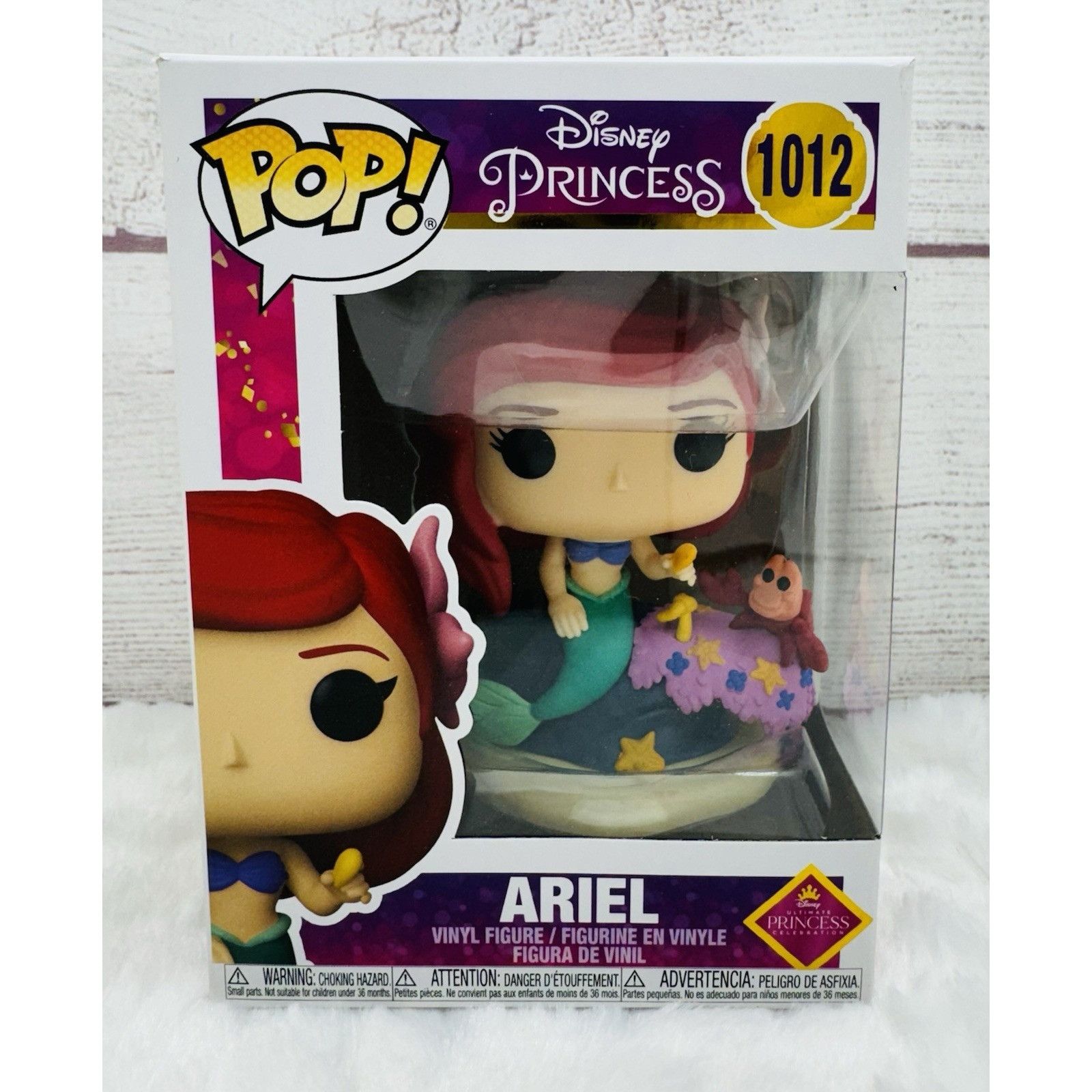 Disney Funko Pop! Disney Princess The Little Mermaid Ariel Sebastia Size ONE SIZE - 1 Thumbnail
