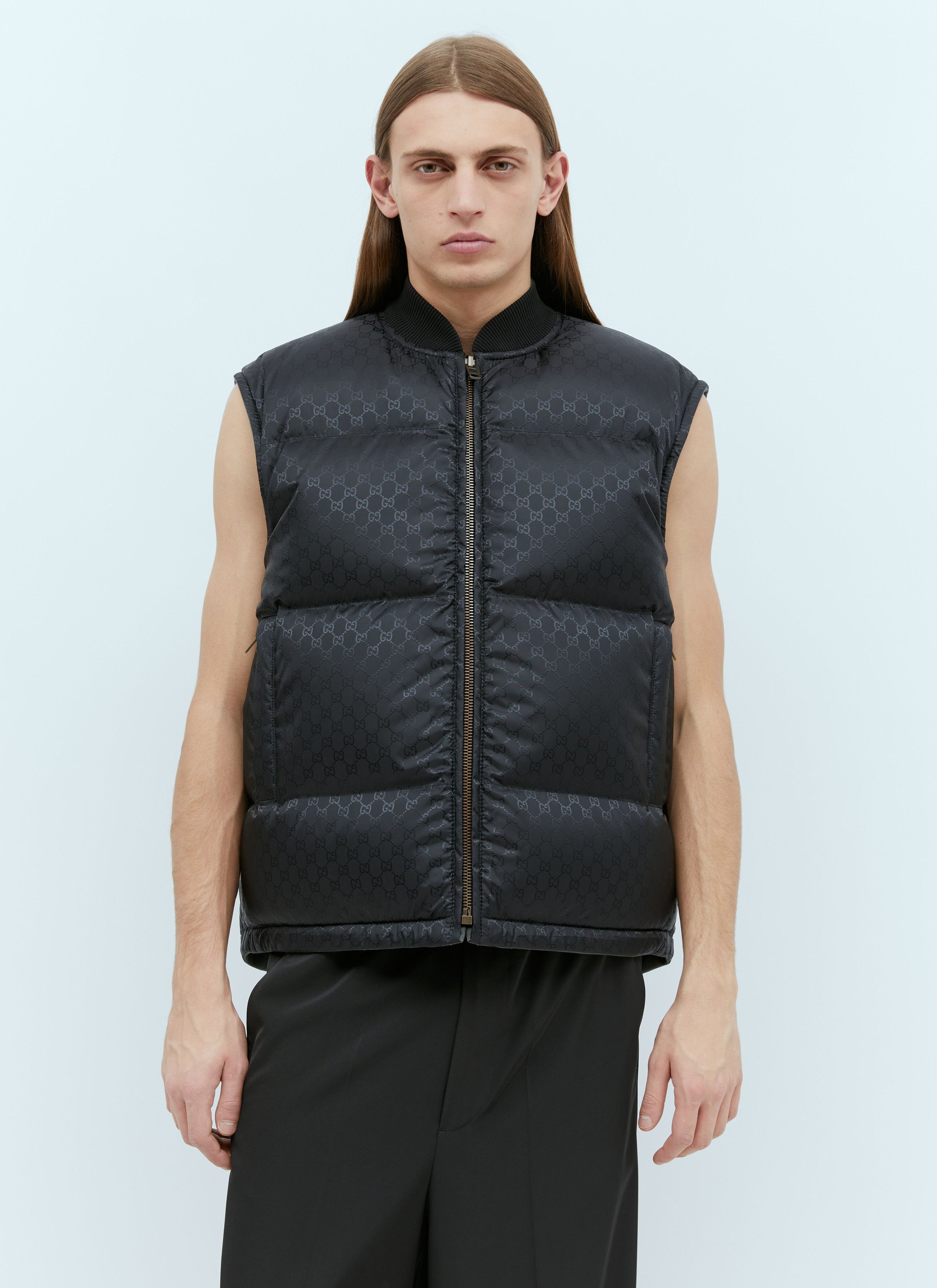 Gucci o1s1wg110225 Reversible Cotton Canvas Vest in Grey Size US S / EU 44-46 / 1 - 2 Thumbnail