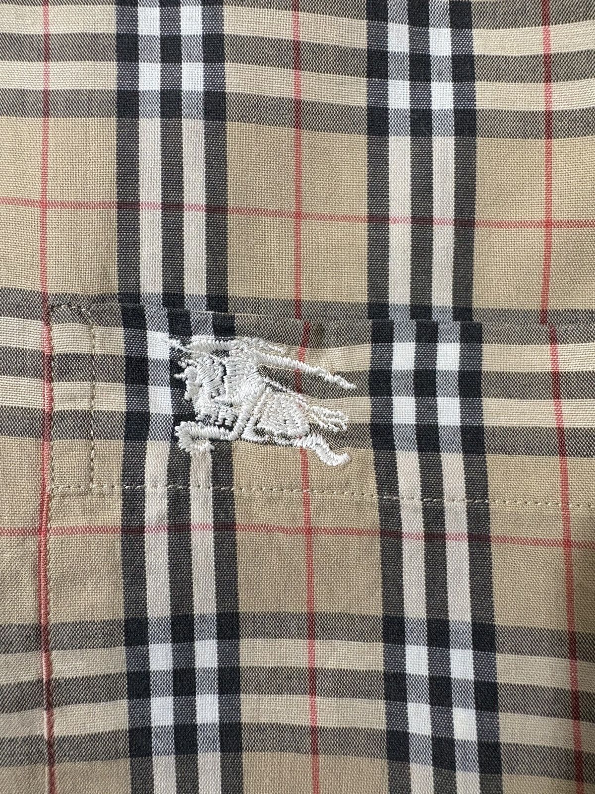 Burberry Burberrys of london x Vintage Nova check x half sleeve shirt Size US XS / EU 42 / 0 - 5 Thumbnail