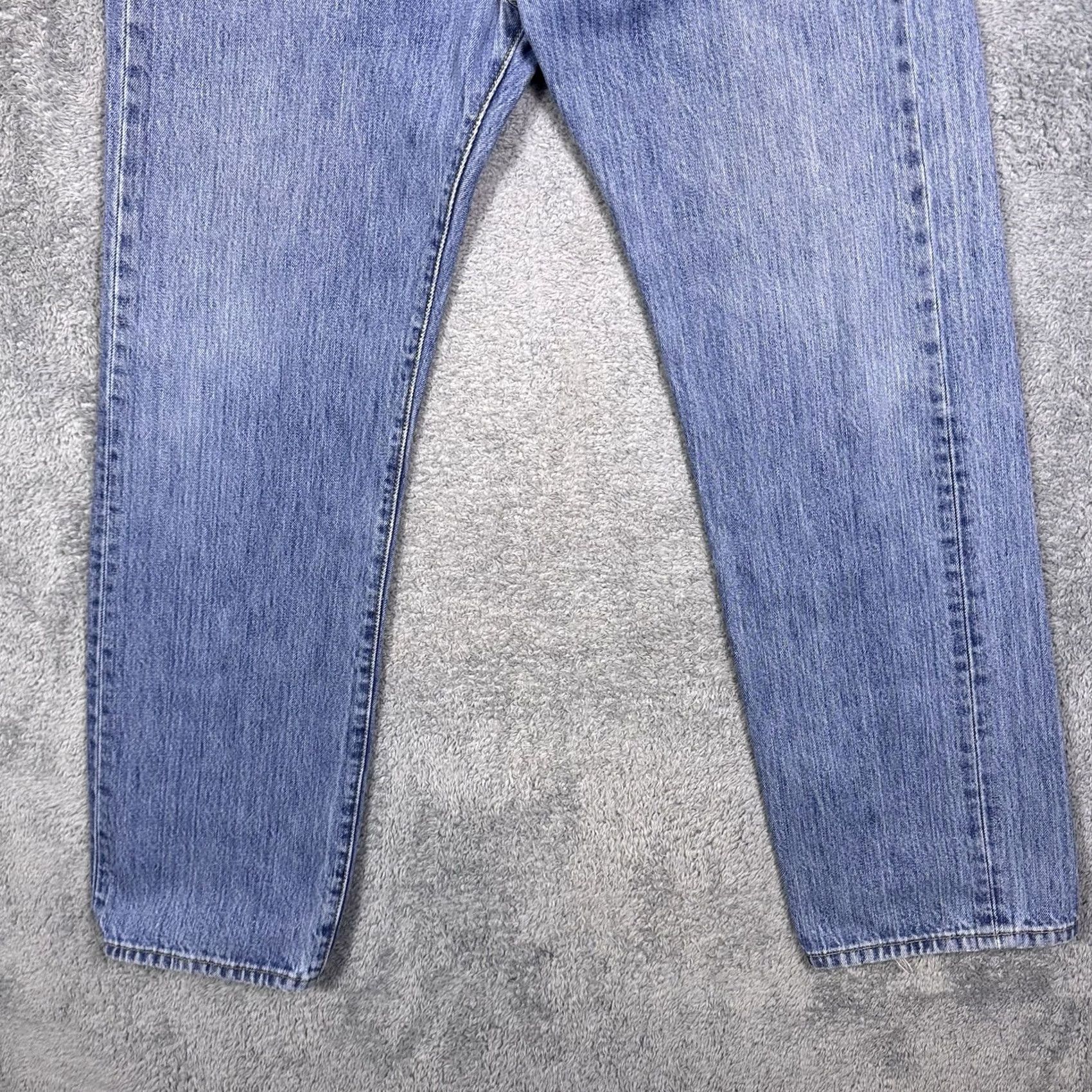 Levi's VINTAGE Levi's 501 XX Jeans Mens 34x32 Lightwash Button Fly 90s Grunge Y2K Denim Blue Regular 5-Pocket Mens Size US 36 / EU 52 - 2 Thumbnail