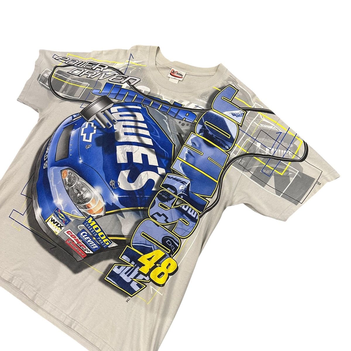 Chase Authentics Chase Authentic Jimmie Johnson 2006 Nascar graphic tshirt Size US XL / EU 56 / 4 - 2 Thumbnail