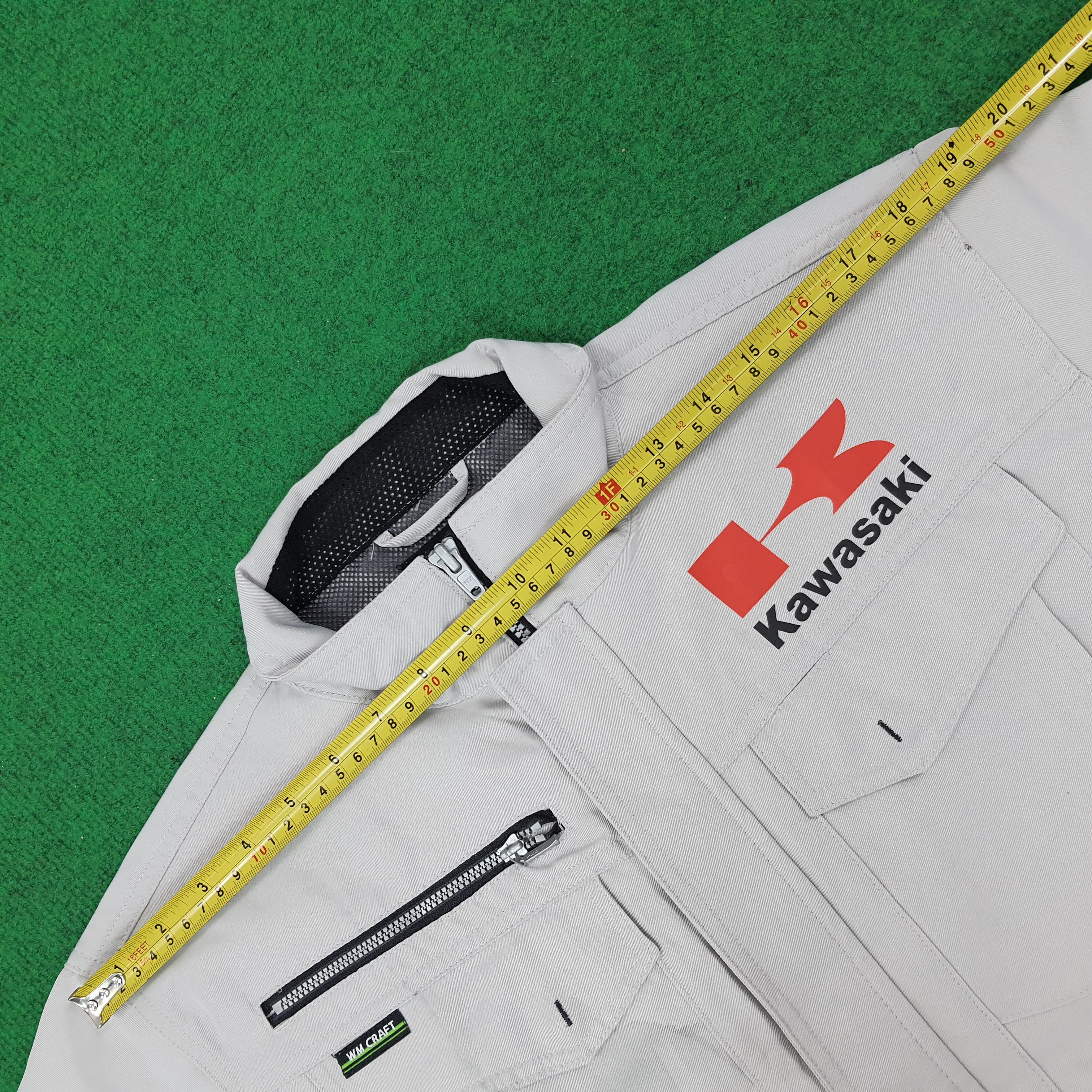 Japanese Brand × Vintage Vintage KAWASAKI Motorsports Racing Jacket C231N28 Size US M / EU 48-50 / 2 - 9 Thumbnail