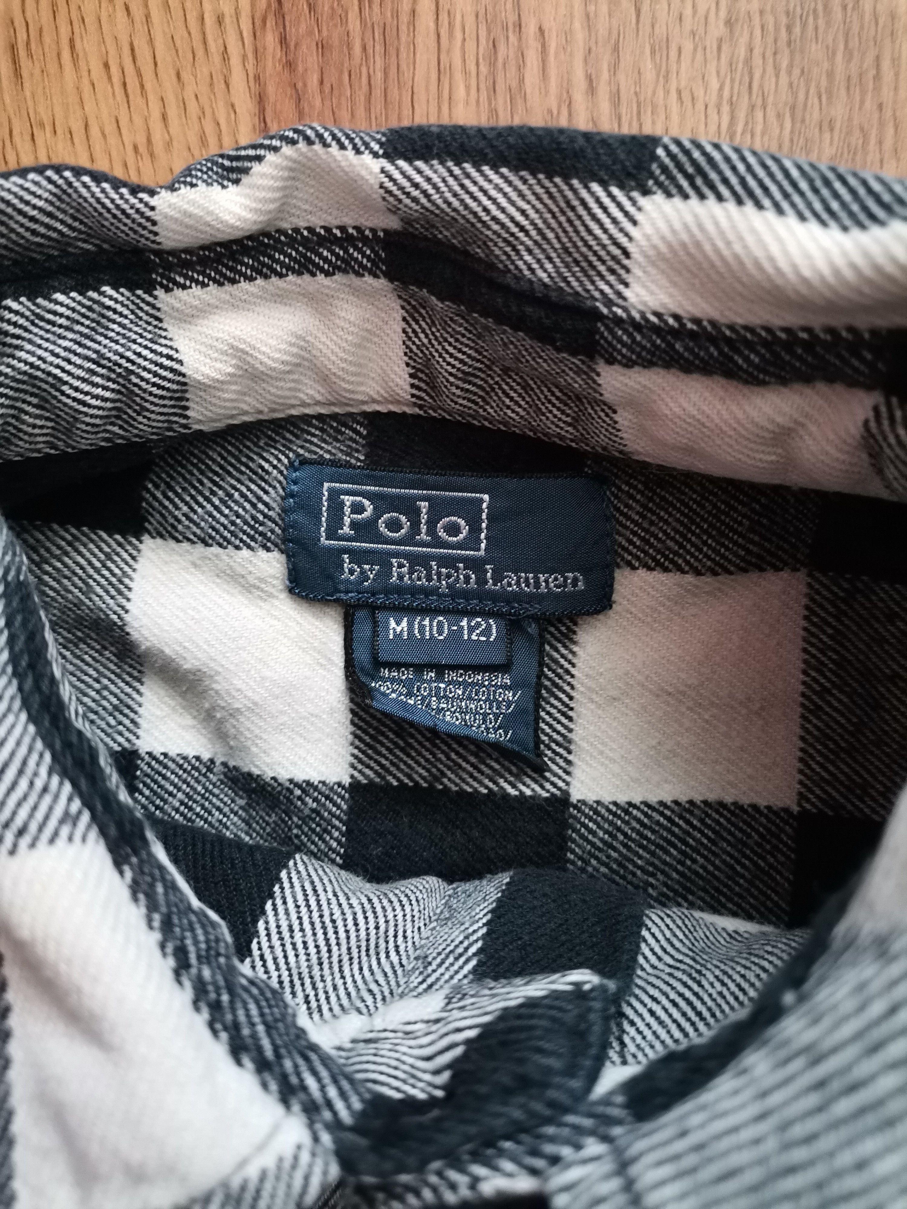 Polo Ralph Lauren Polo Ralph Lauren Kids Checkered Shirt Size US M / EU 48-50 / 2 - 2 Thumbnail