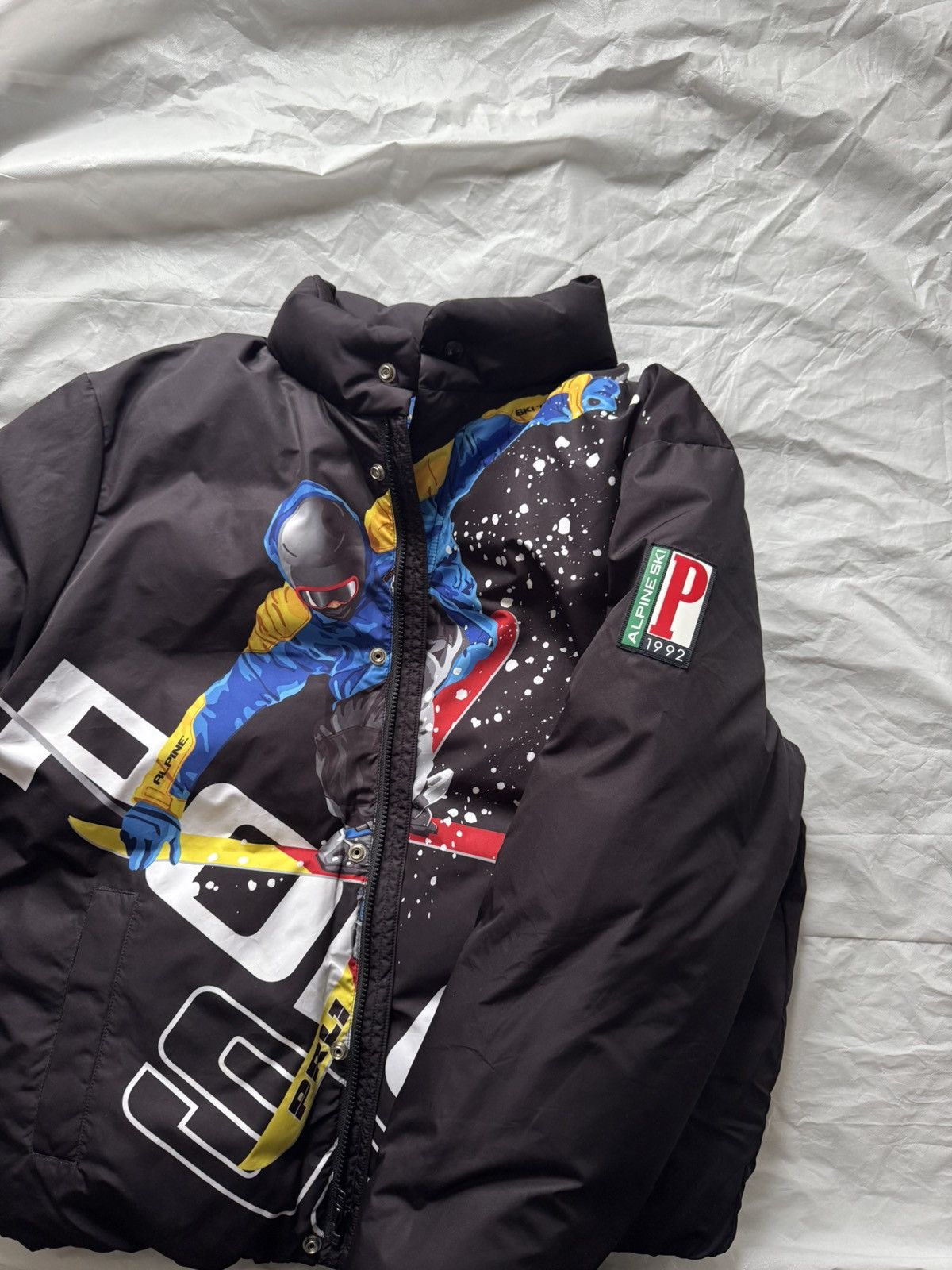 Polo Ralph Lauren Ski Alpine 92 Down Jacket Size US L / EU 52-54 / 3 - 4 Thumbnail