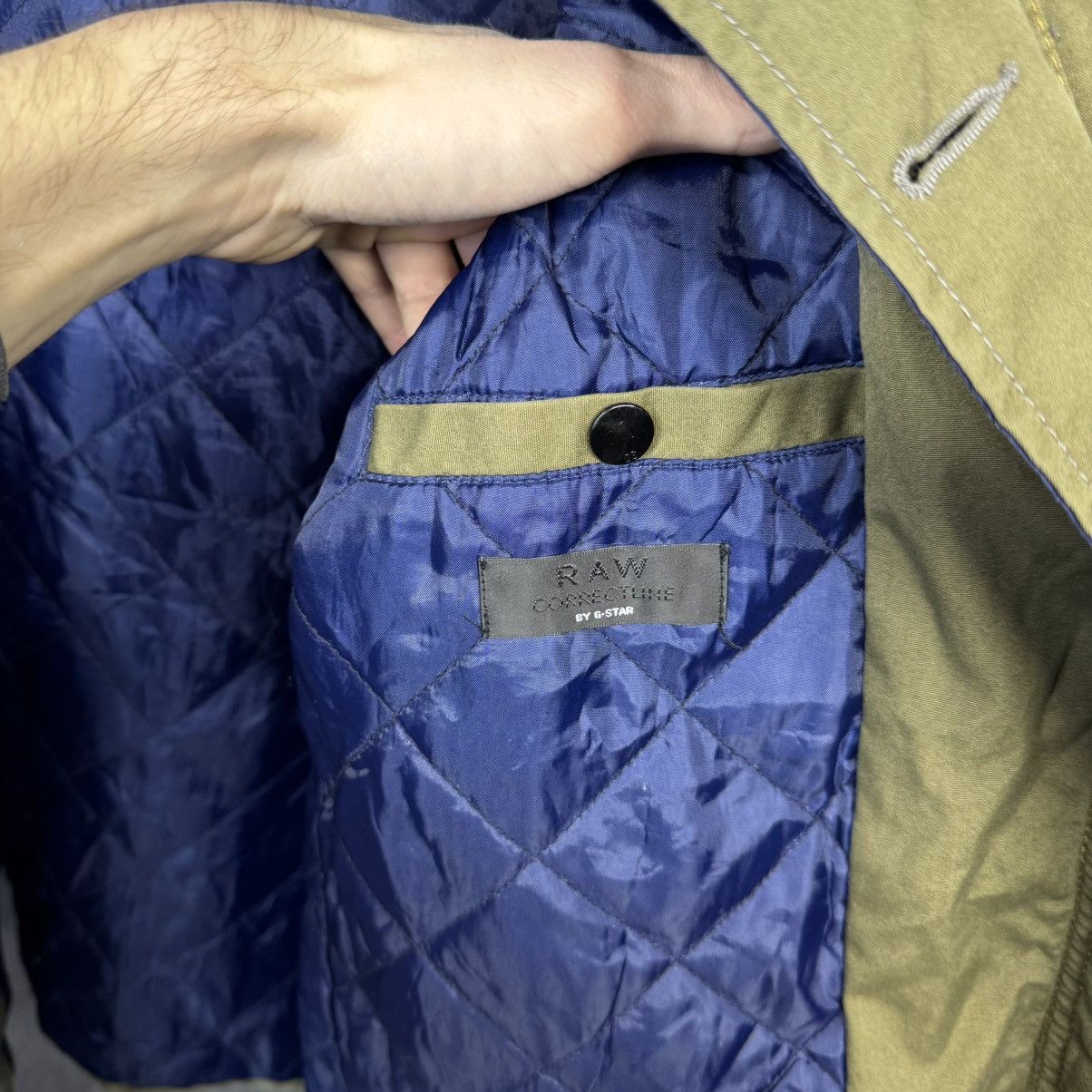 G-Star × Vintage G Star Raw Correction Tactical Bomber Jacket Size US M / EU 48-50 / 2 - 9 Thumbnail