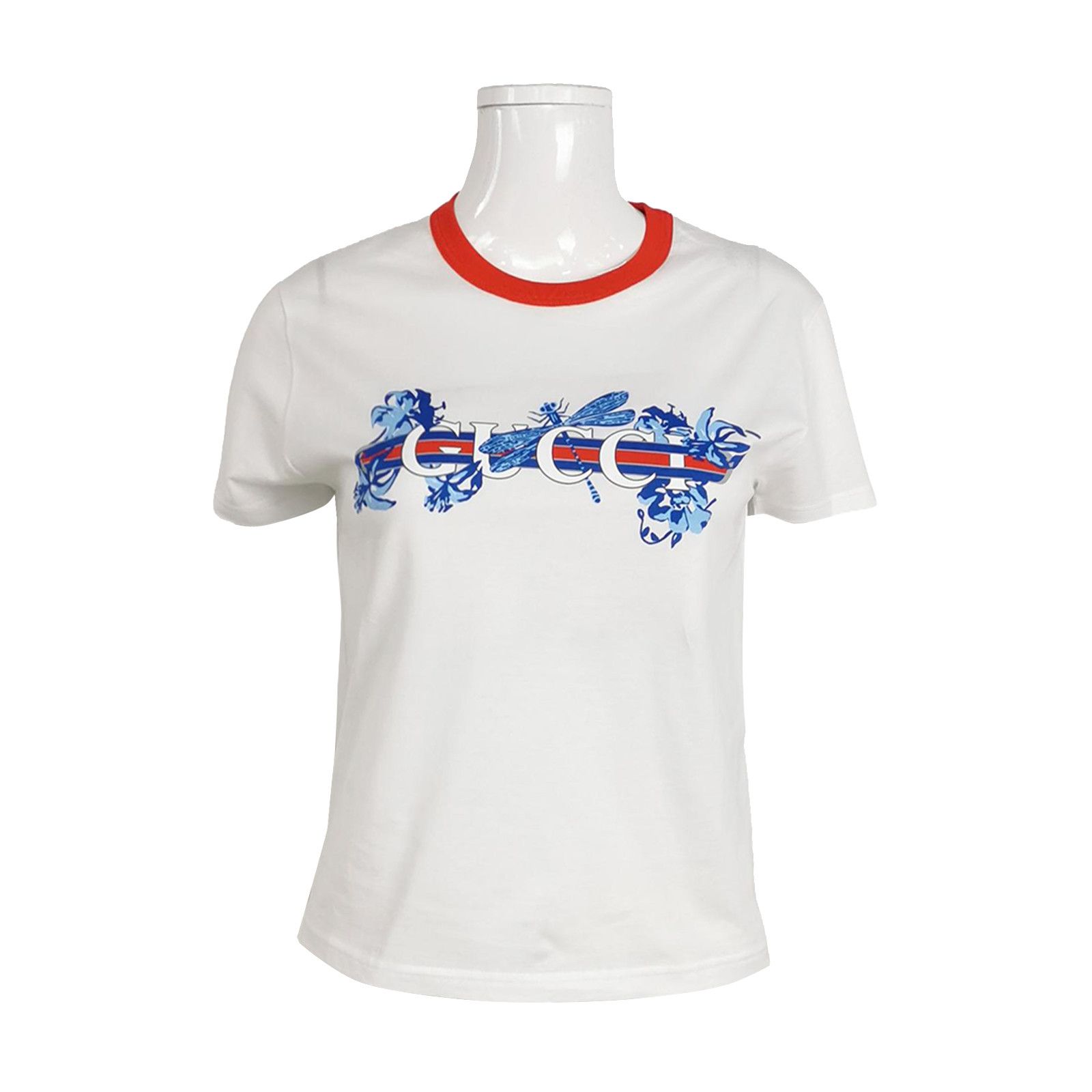 Gucci Gucci Women s Short Sleeve Shirts Size S / US 4 / IT 40 - 1 Thumbnail
