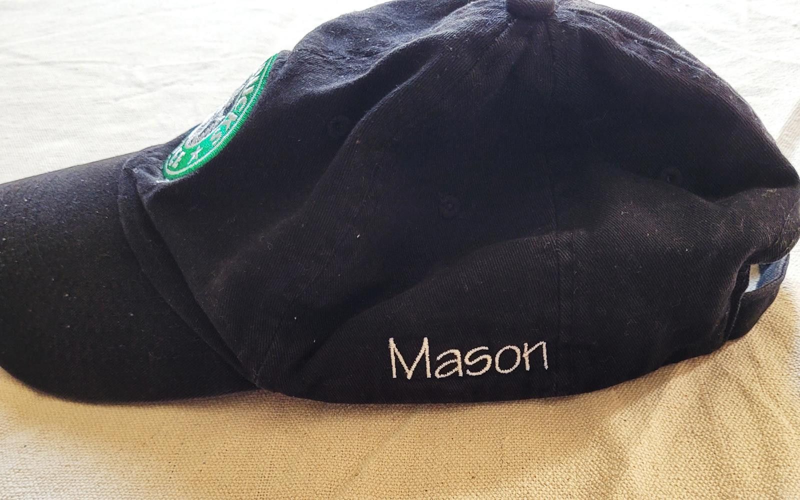 Other Starbucks Coffee Black Hat Embroidered Logo Mason Name OSFA Size ONE SIZE - 2 Thumbnail