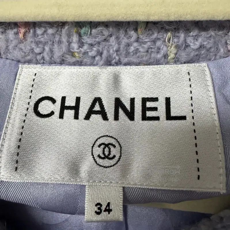 Chanel Chanel Purple Wool Women's Jacket . Size XS / US 0-2 / IT 36-38 - 3 Thumbnail
