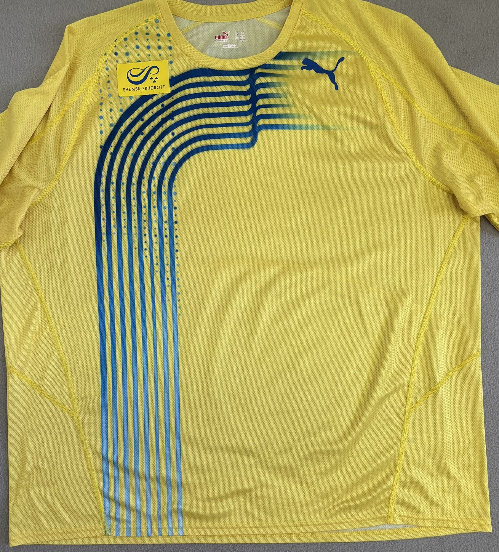 Puma Sweden Svensk Friidrott Puma Athletics Jersey Size 3XL Size US XXL / EU 58 / 5 - 8 Thumbnail