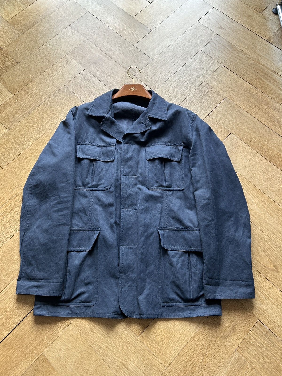 Hermes Hermès 90’s Navy M65 Field Parka Jacket Size US XL / EU 56 / 4 - 1 Thumbnail